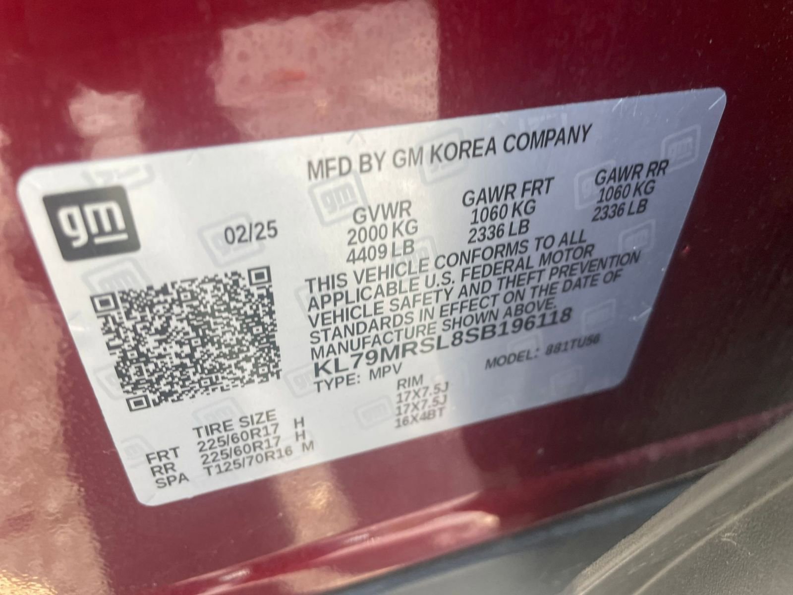 Thumbnail: 2025 Chevrolet TrailBlazer - 24