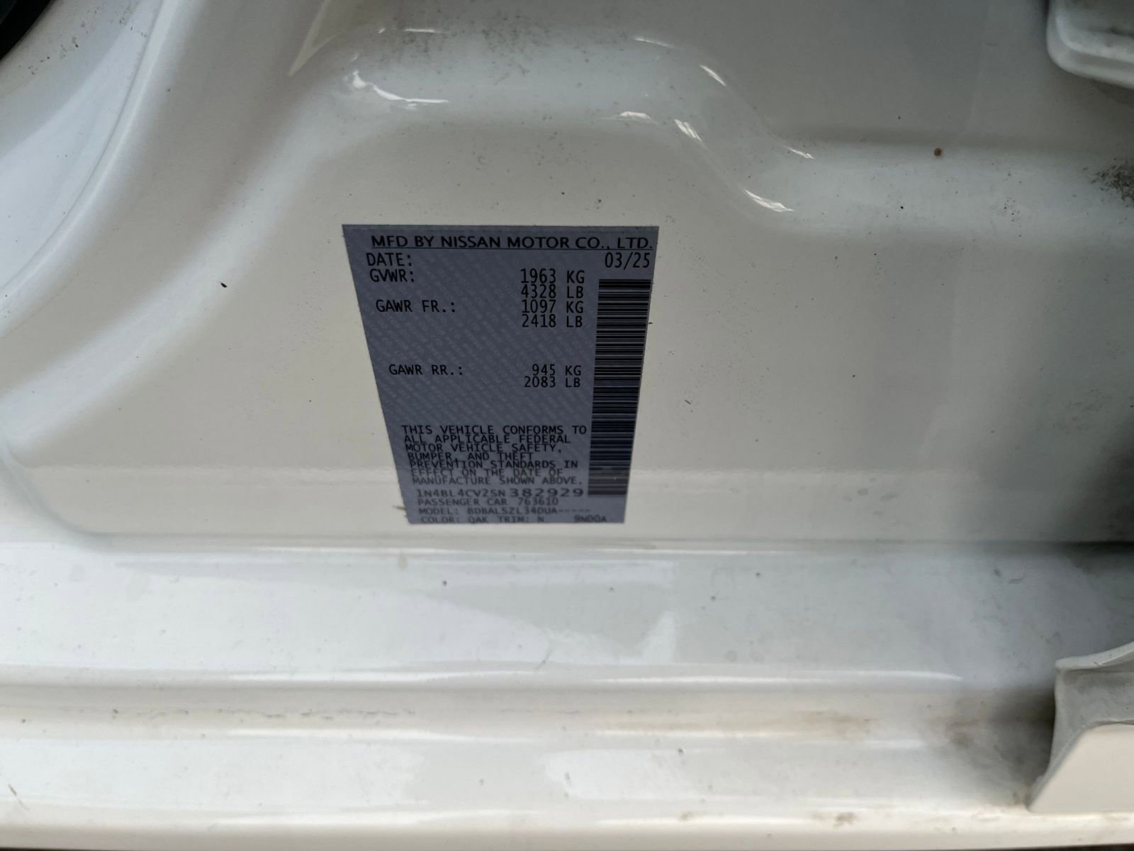 Thumbnail: 2025 Nissan Altima - 29