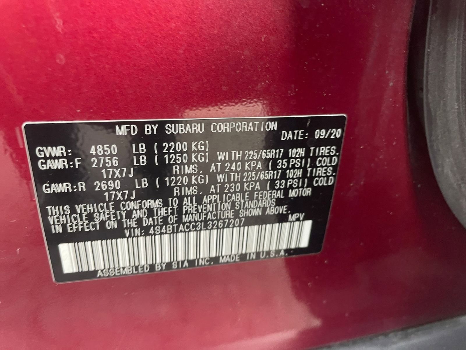 Thumbnail: 2020 Subaru Outback - 24