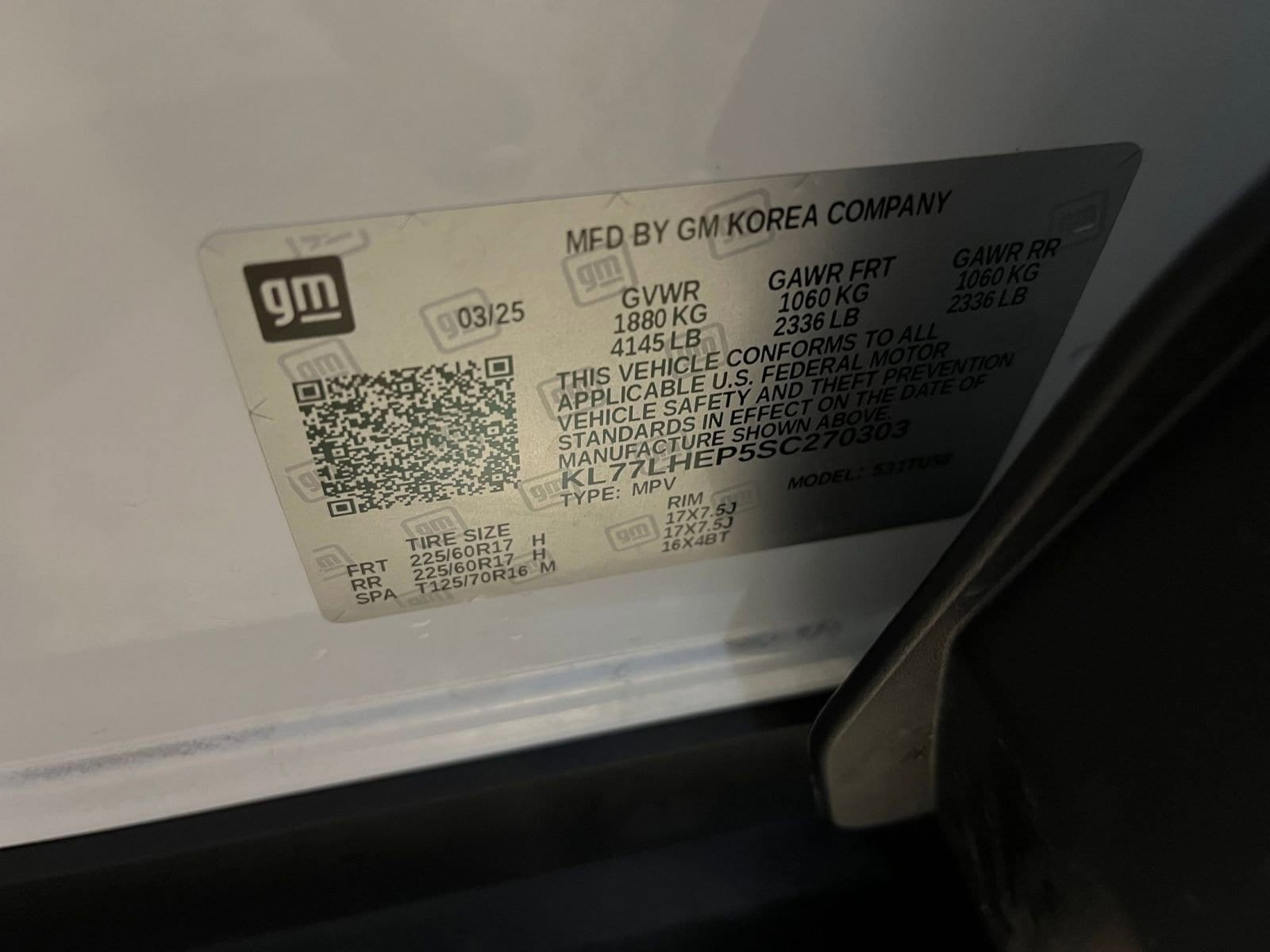 Thumbnail: 2025 Chevrolet Trax - 28