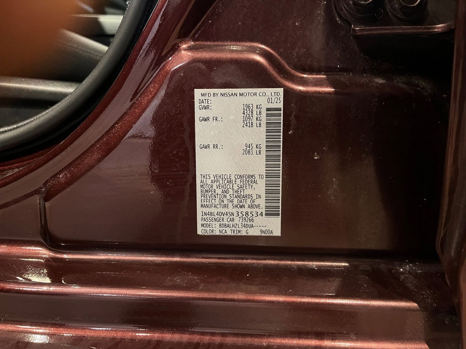 Thumbnail: 2025 Nissan Altima - 29