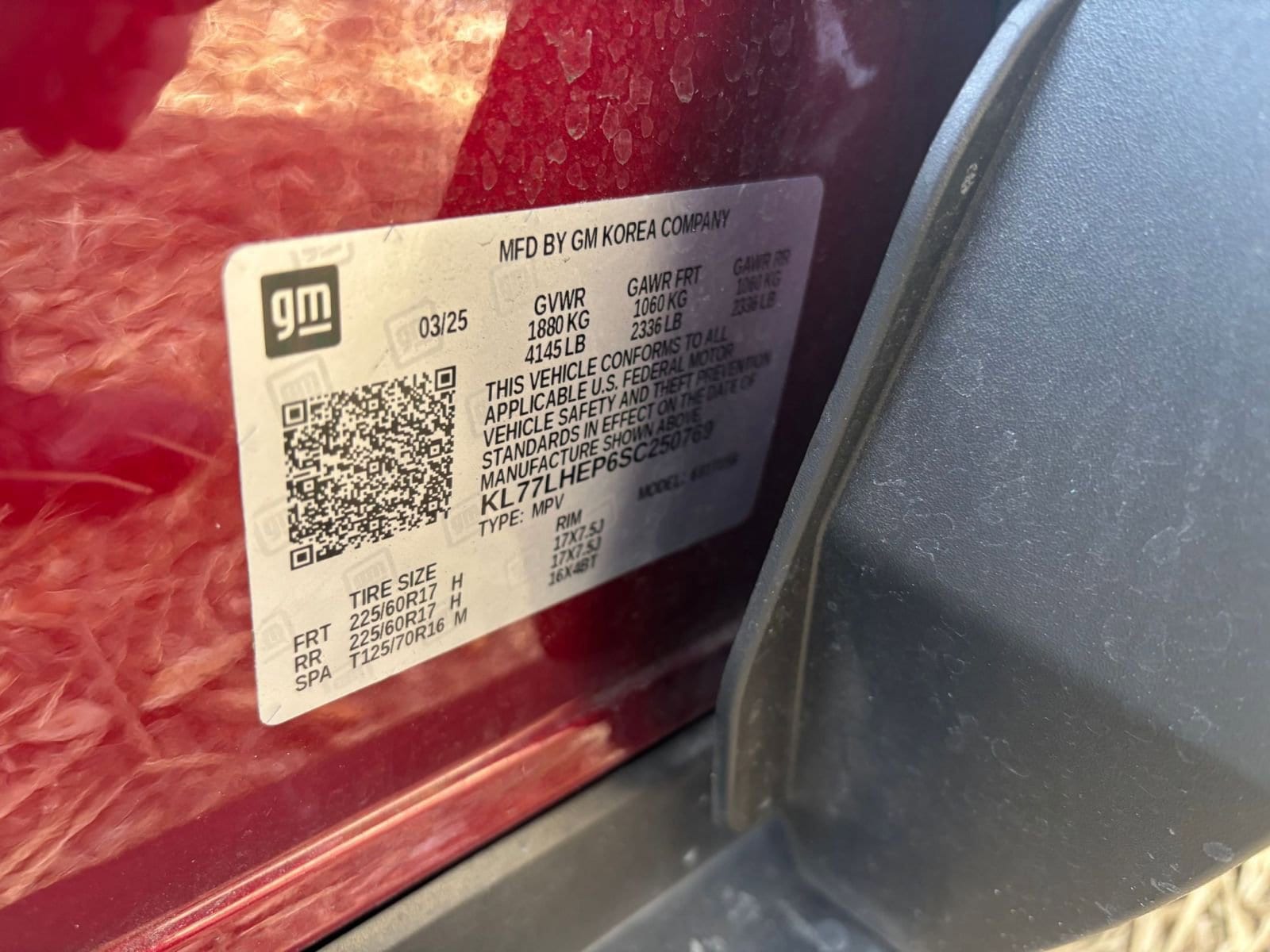 Thumbnail: 2025 Chevrolet Trax - 9