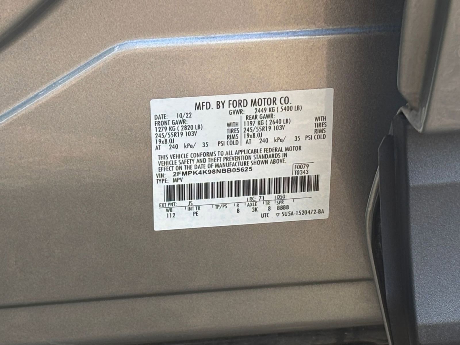 Thumbnail: 2022 Ford Edge - 29