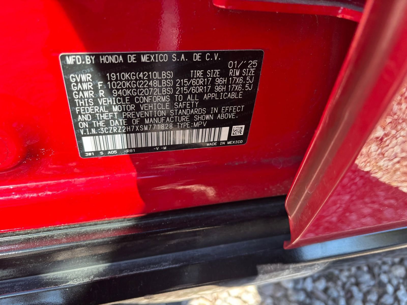 Thumbnail: 2025 Honda HR-V - 9