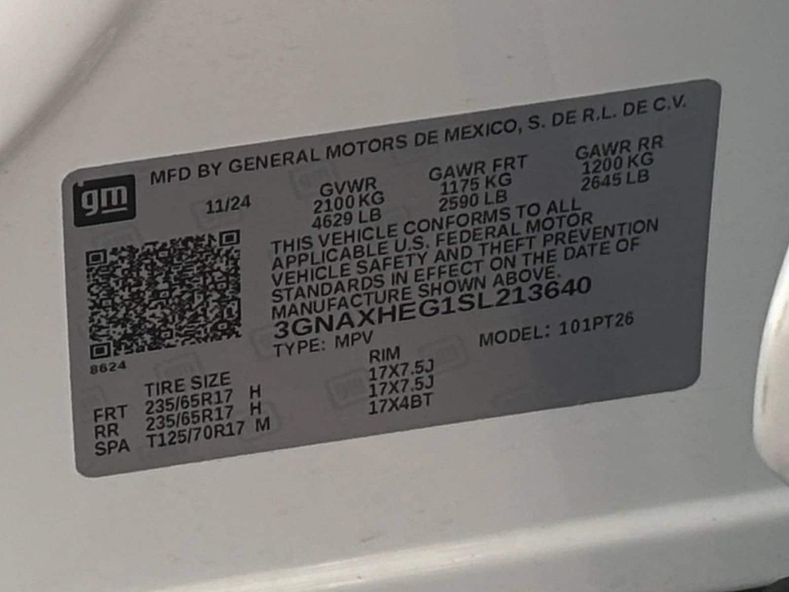 Thumbnail: 2025 Chevrolet Equinox - 30