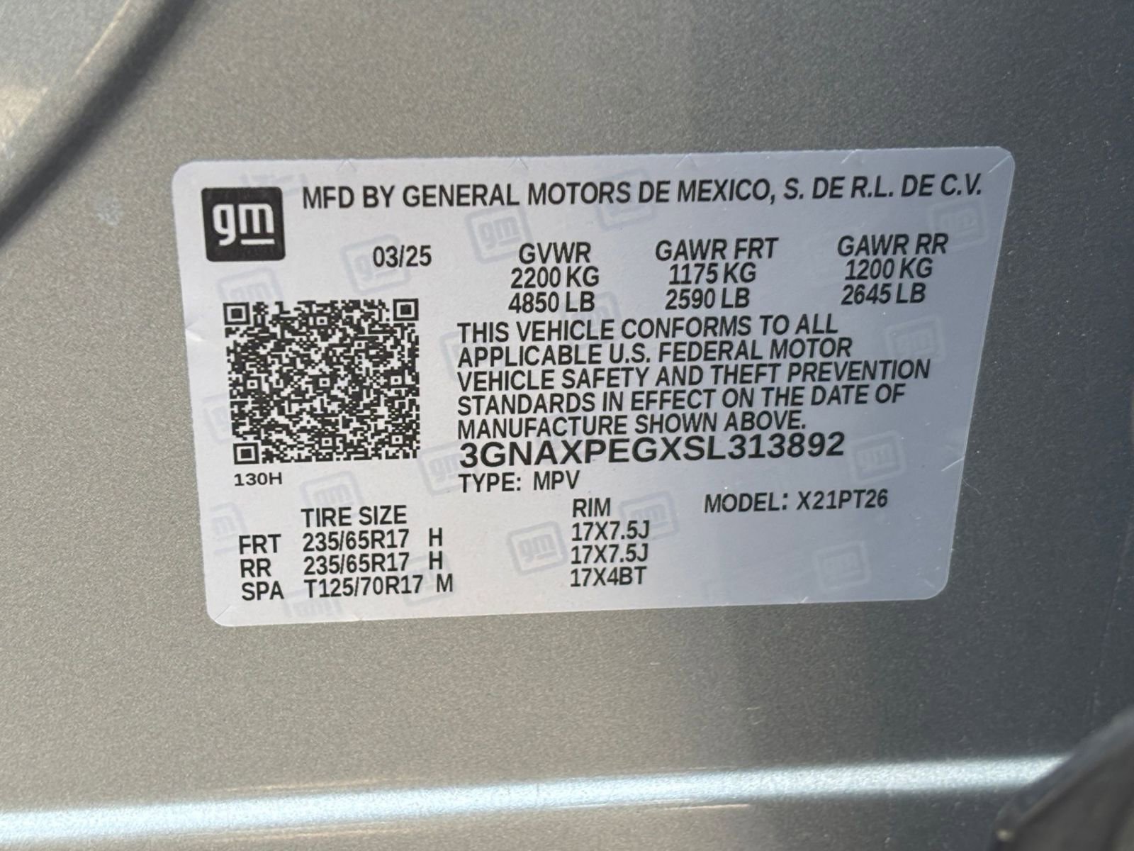 Thumbnail: 2025 Chevrolet Equinox - 27