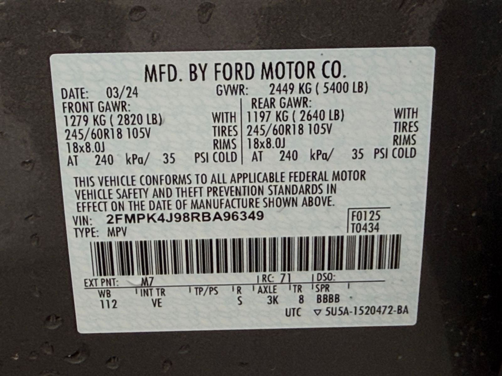 Thumbnail: 2024 Ford Edge - 29