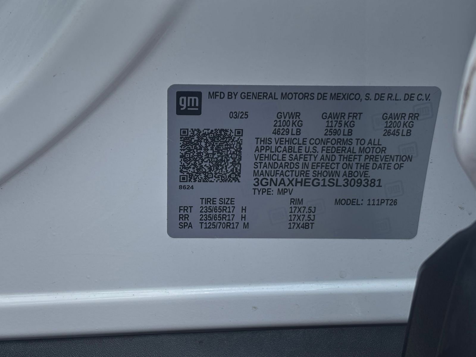 Thumbnail: 2025 Chevrolet Equinox - 27