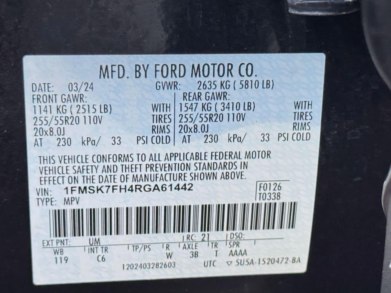 Thumbnail: 2024 Ford Explorer - 29