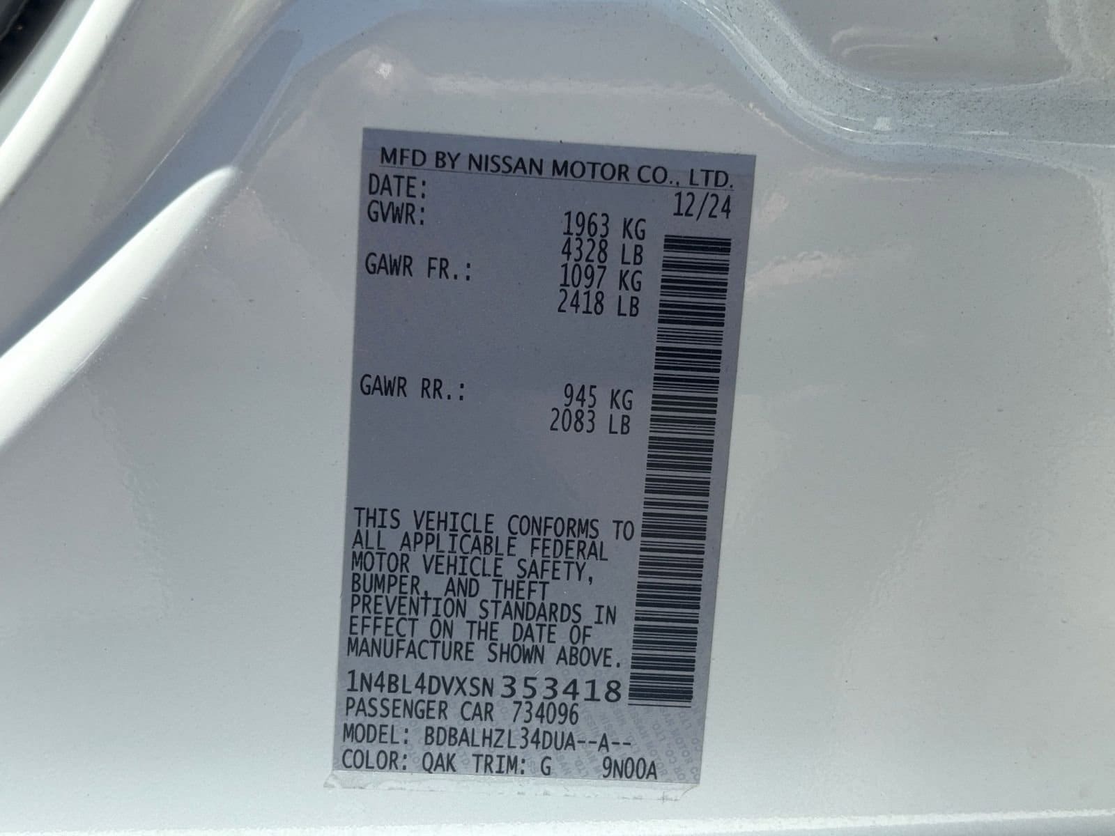 Thumbnail: 2025 Nissan Altima - 27