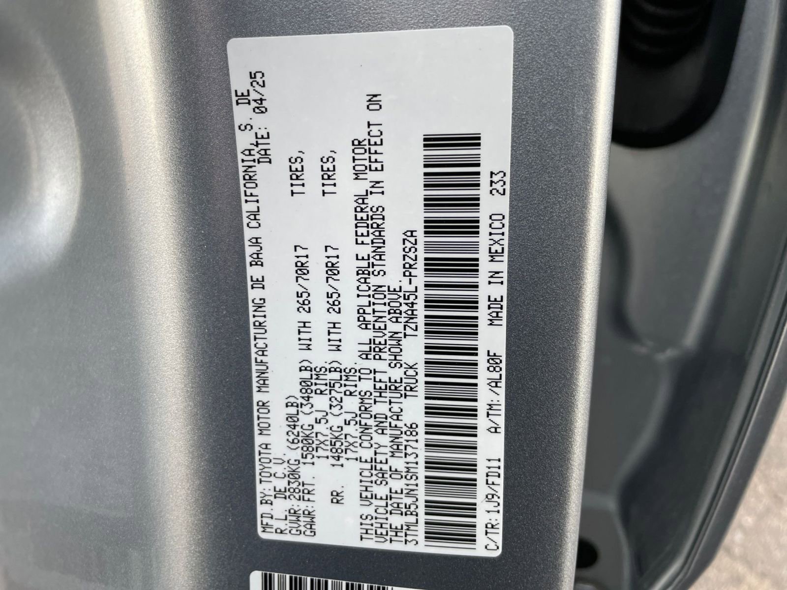 Thumbnail: 2025 Toyota Tacoma - 28