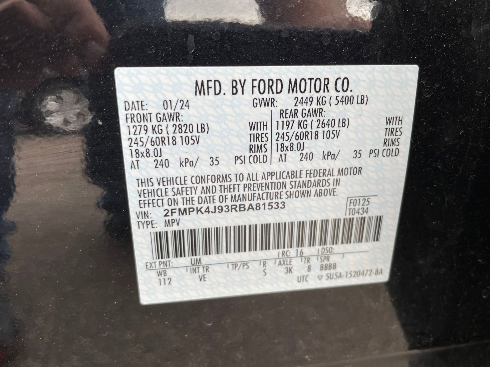 Thumbnail: 2024 Ford Edge - 29