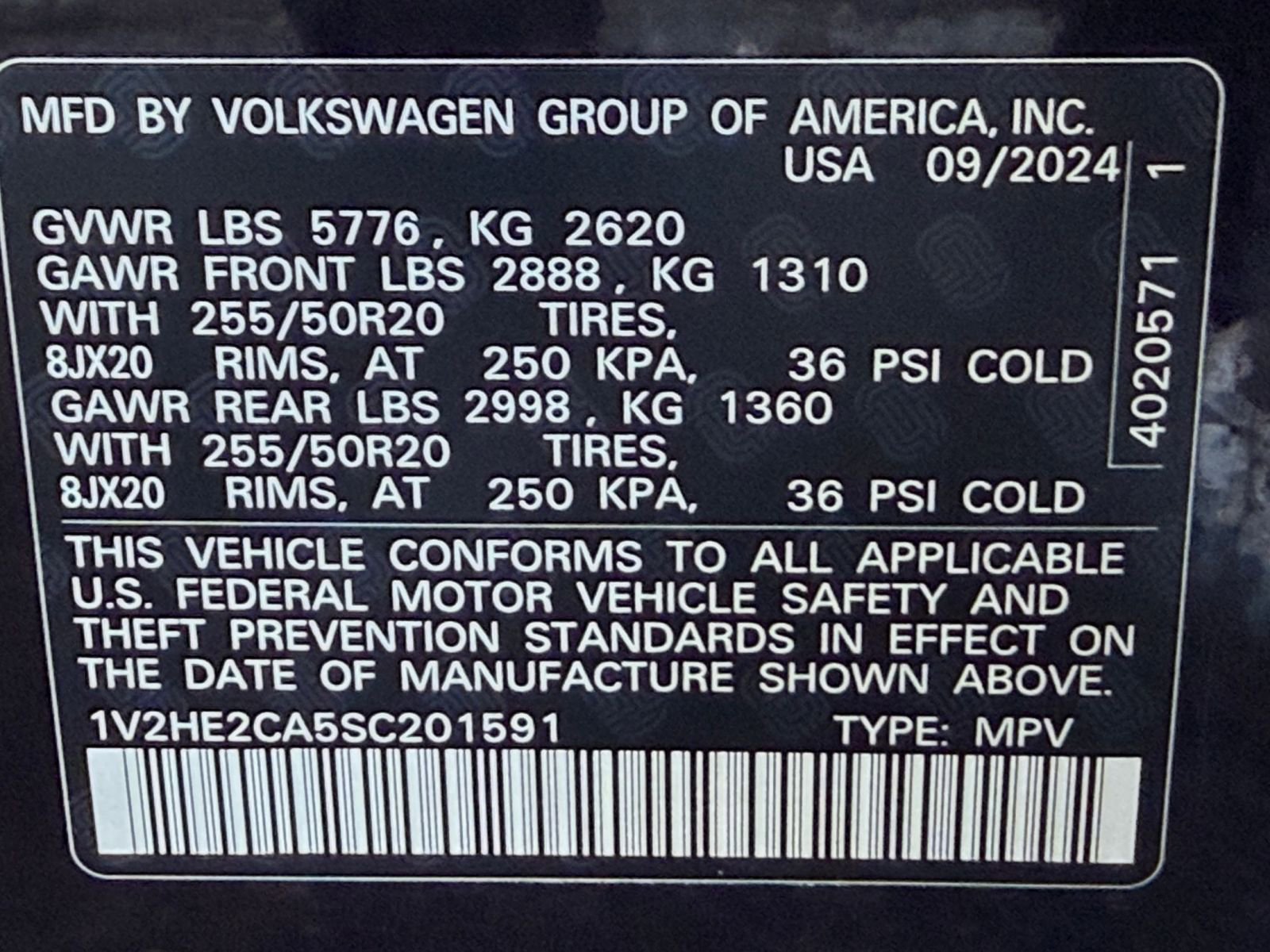 Thumbnail: 2025 Volkswagen Atlas - 30