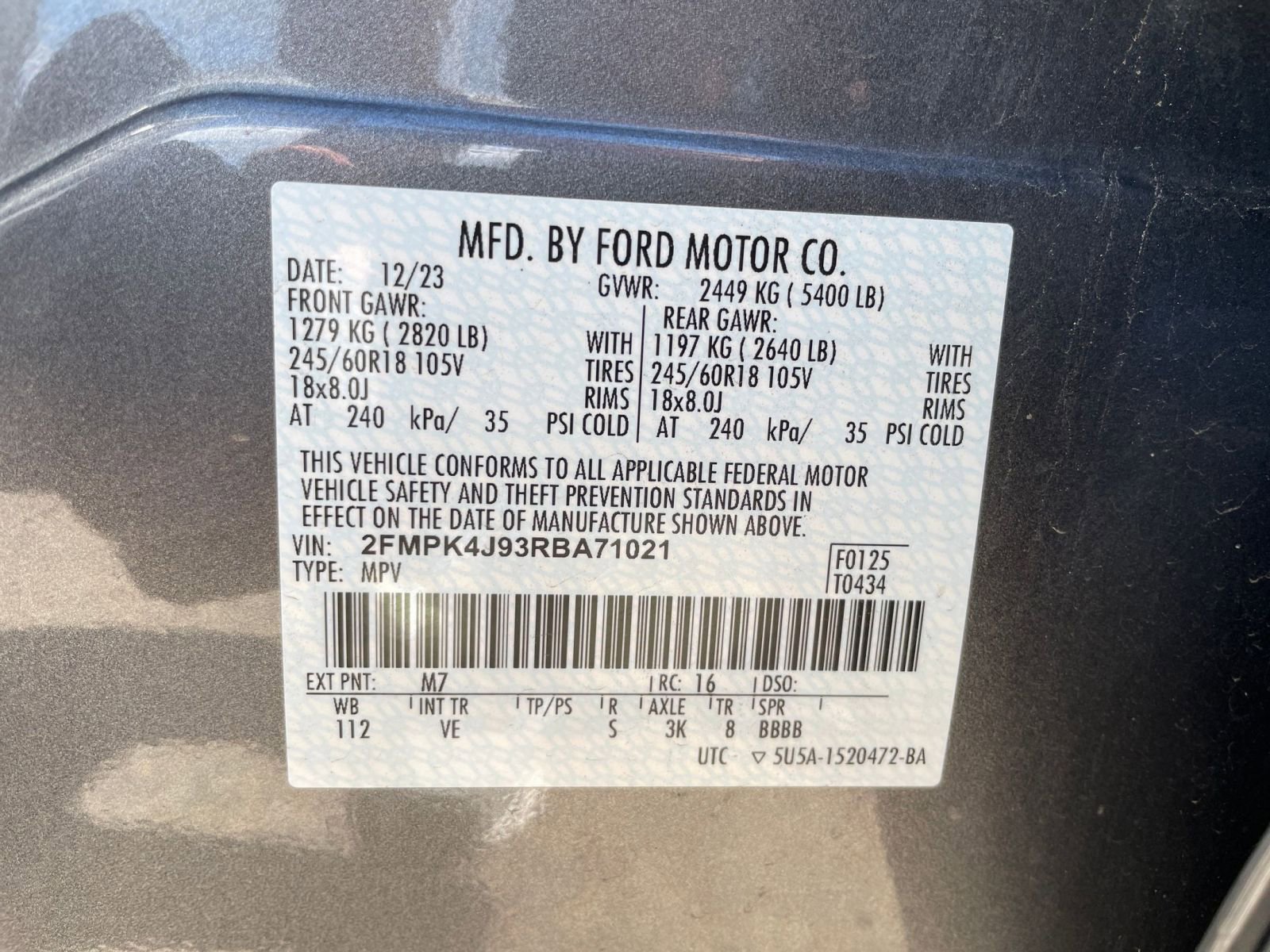 Thumbnail: 2024 Ford Edge - 29