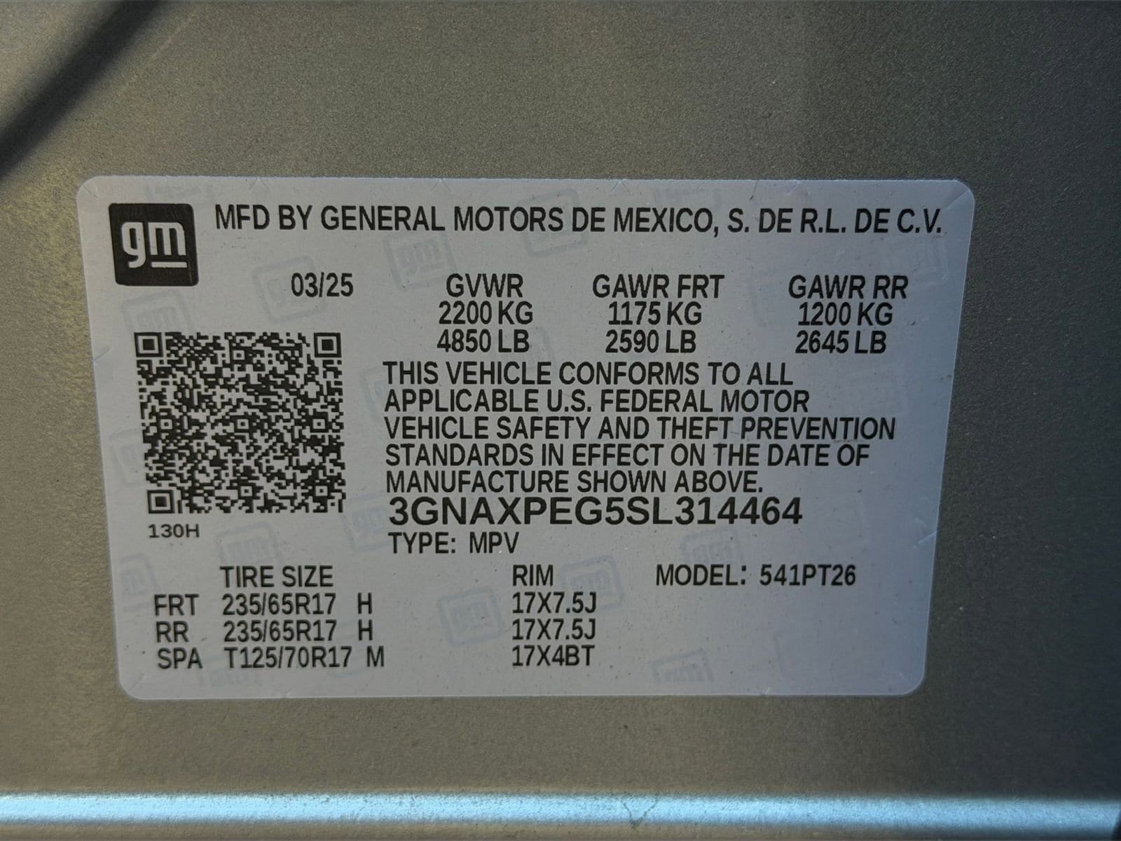 Thumbnail: 2025 Chevrolet Equinox - 28