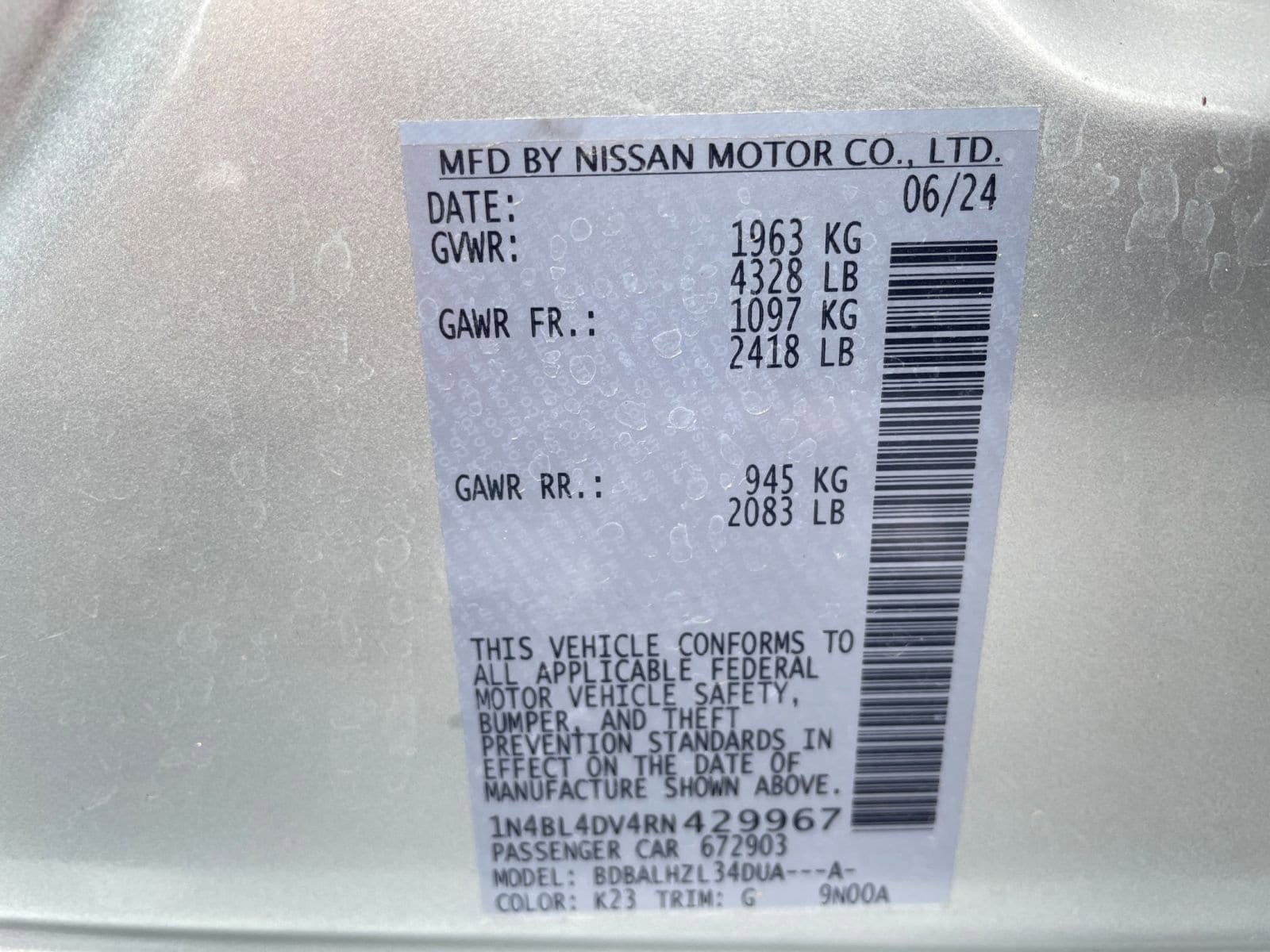 Thumbnail: 2024 Nissan Altima - 29
