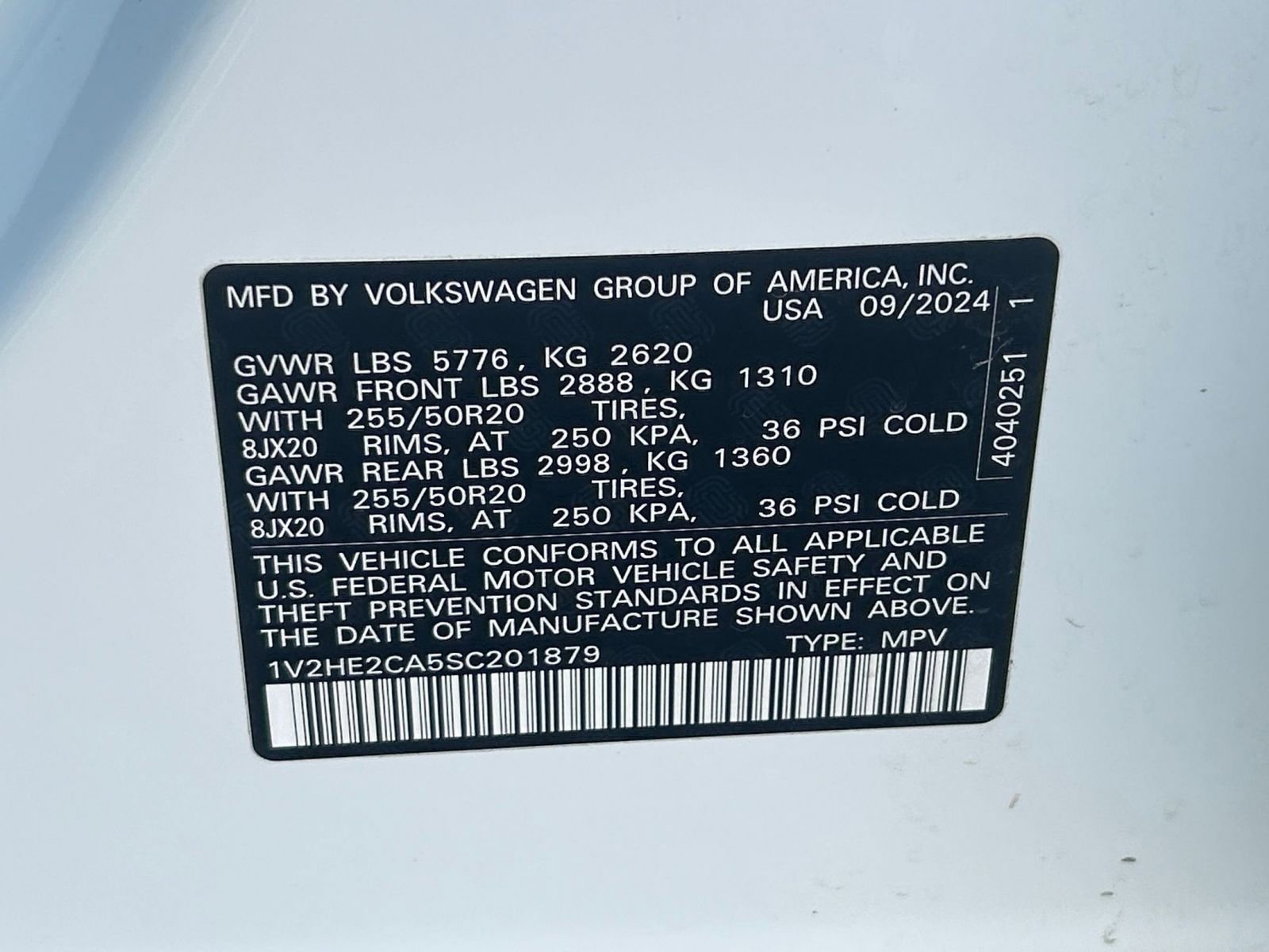 Thumbnail: 2025 Volkswagen Atlas - 32