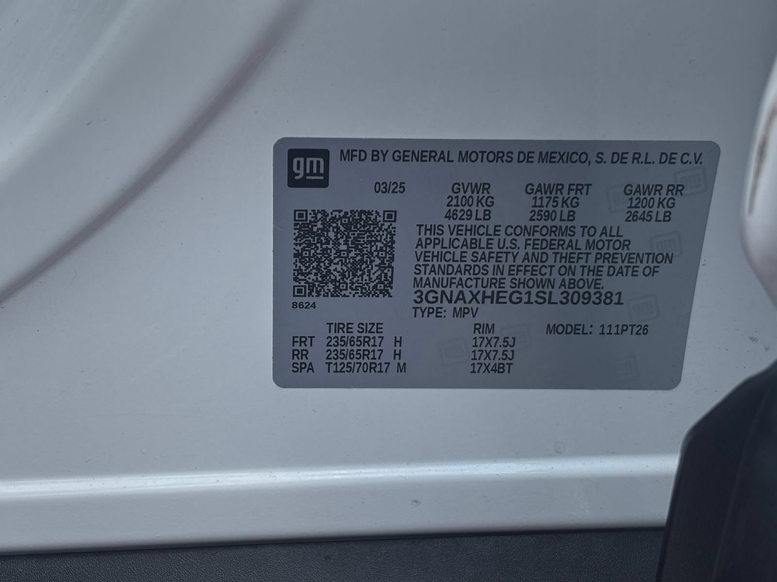 Thumbnail: 2025 Chevrolet Equinox - 22