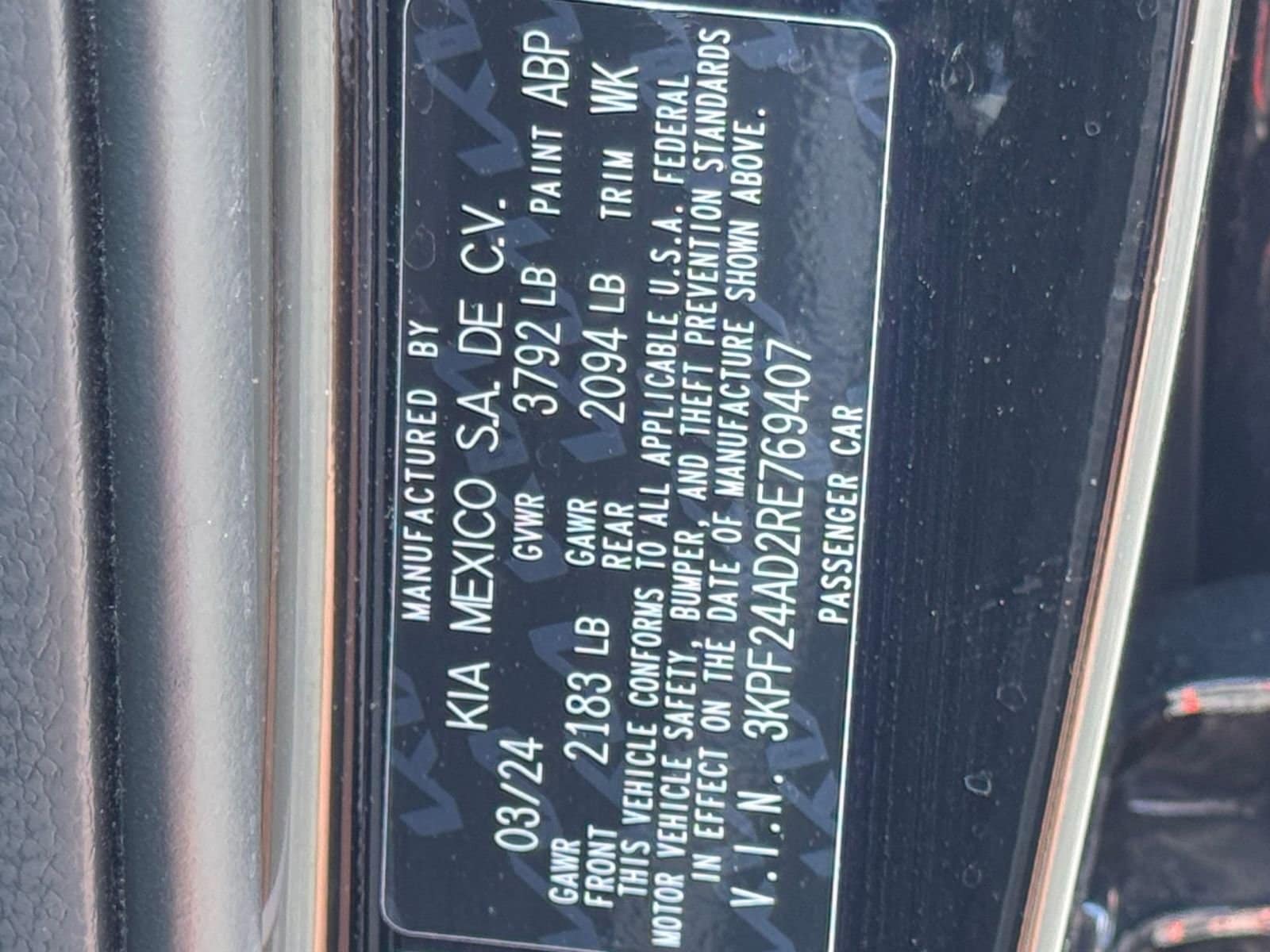 2024 Kia Forte LXS 27