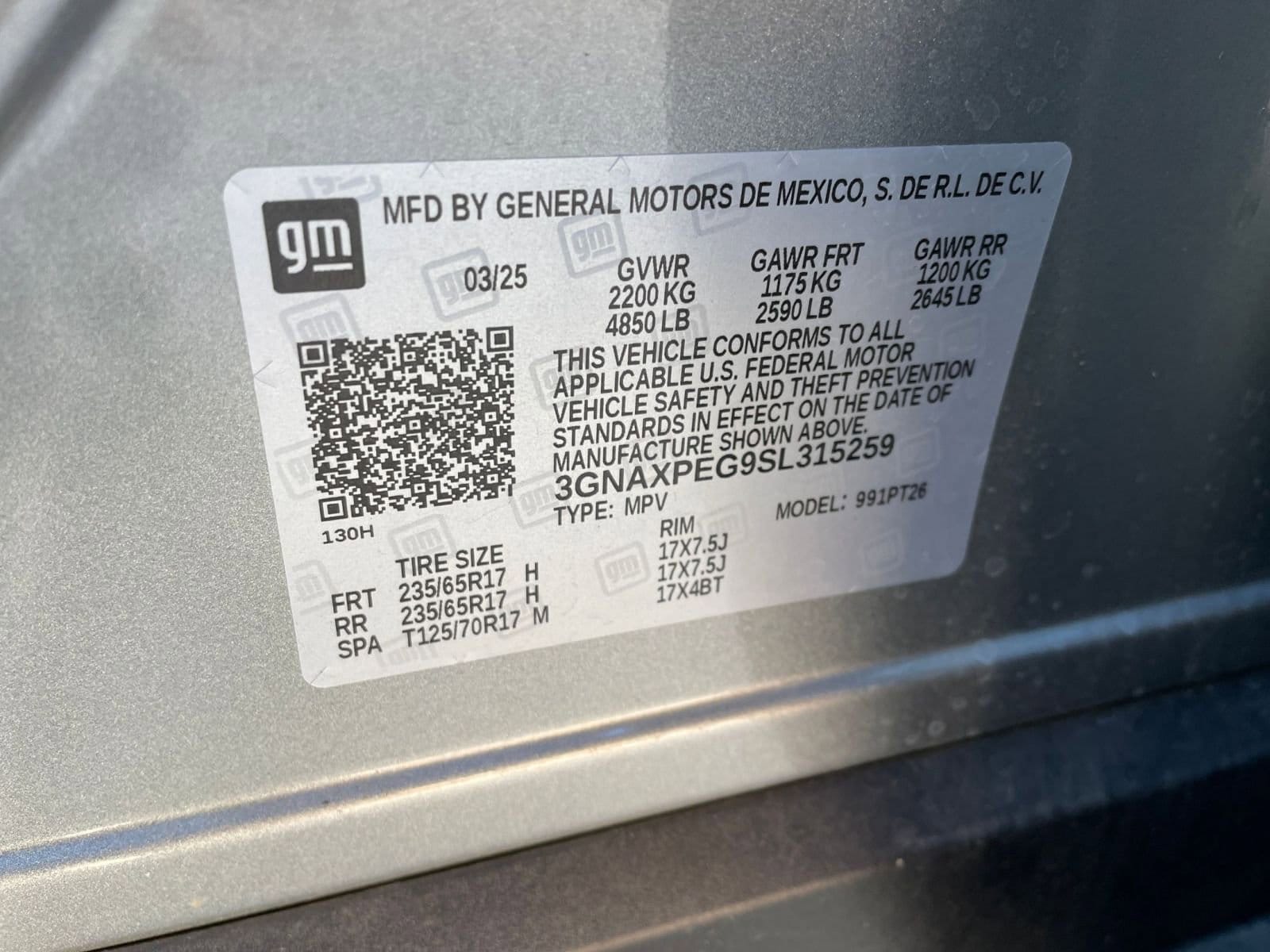 Thumbnail: 2025 Chevrolet Equinox - 29