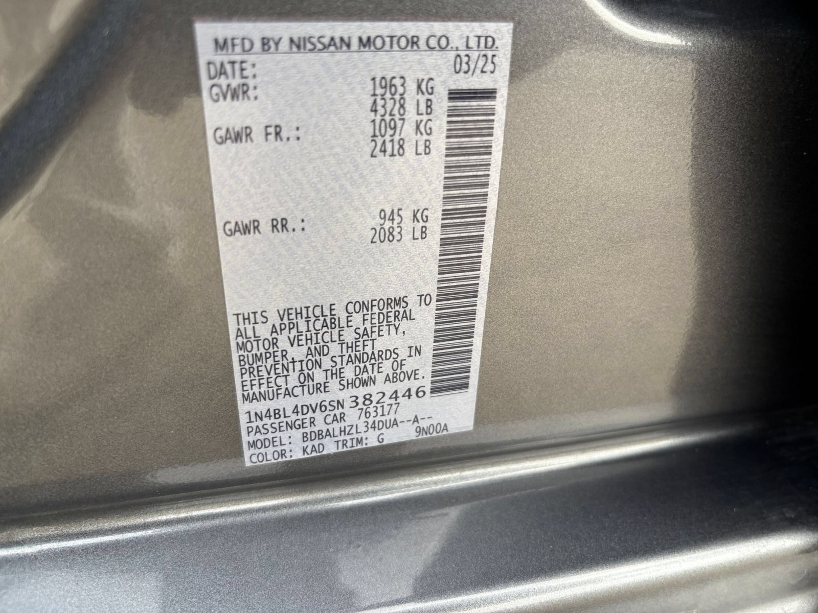 Thumbnail: 2025 Nissan Altima - 26