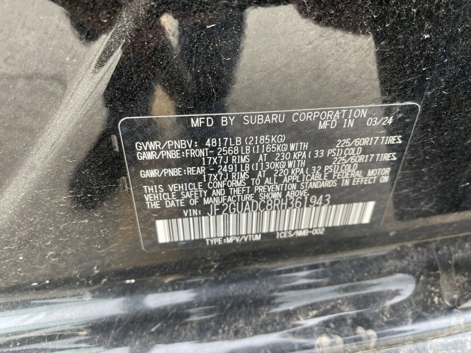 2024 Subaru Crosstrek Premium 30