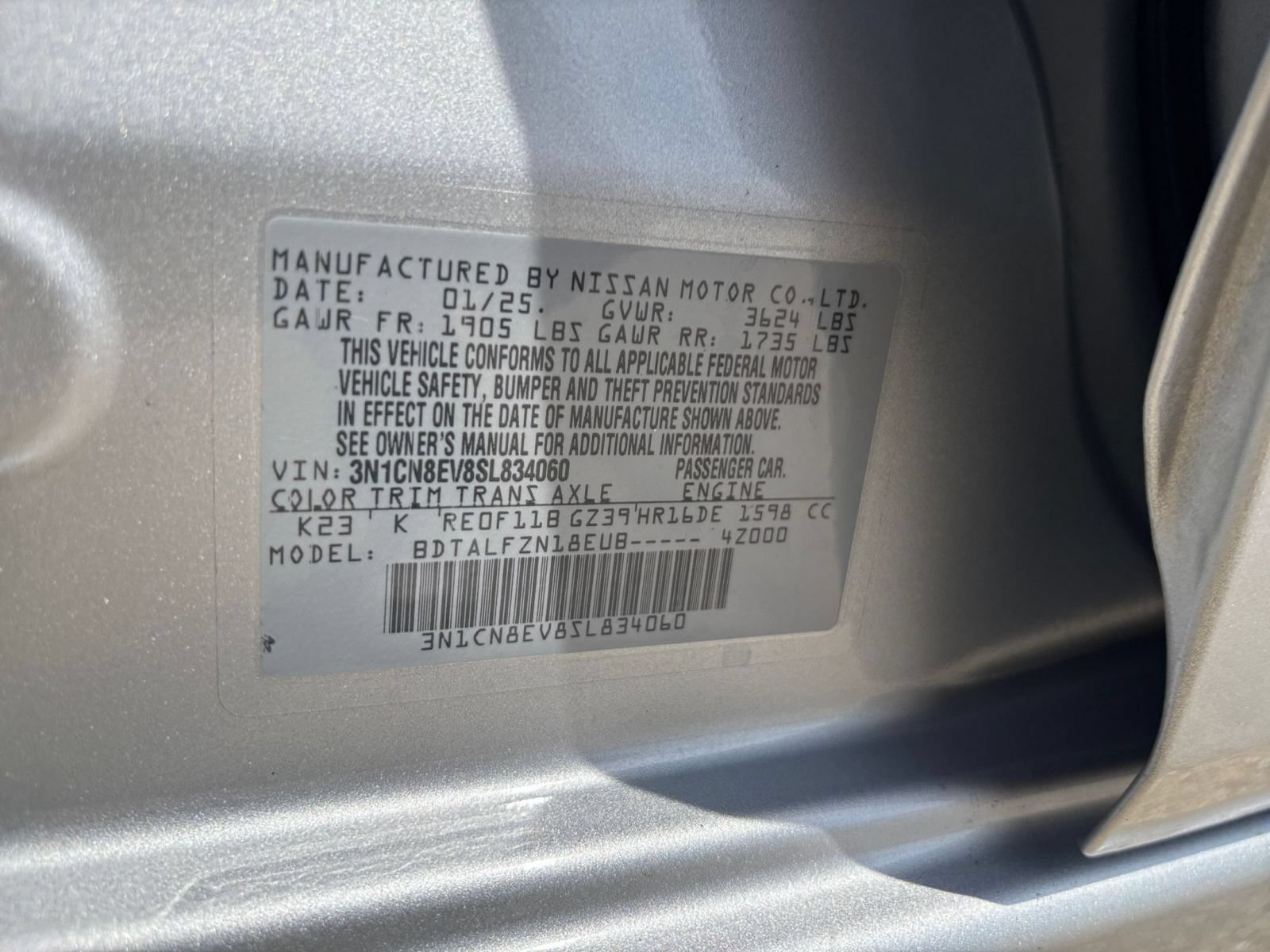 Thumbnail: 2025 Nissan Versa - 27