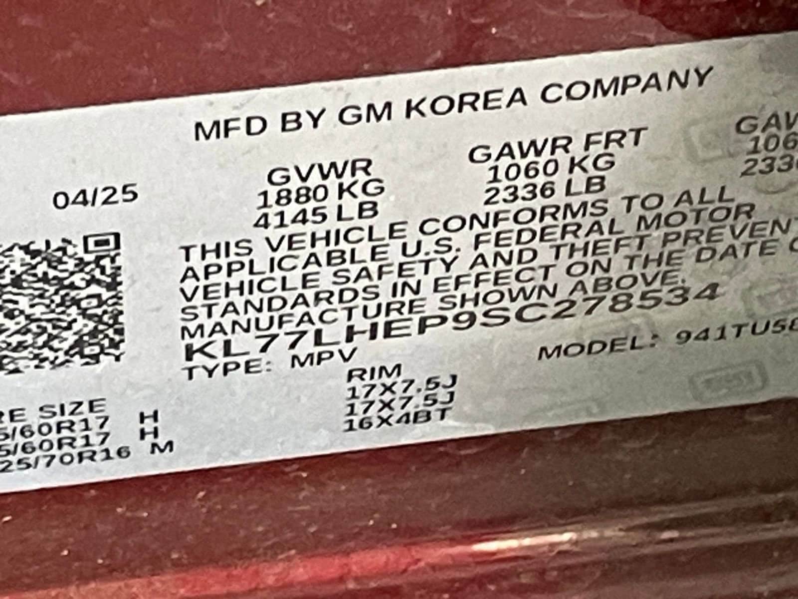 Thumbnail: 2025 Chevrolet Trax - 28