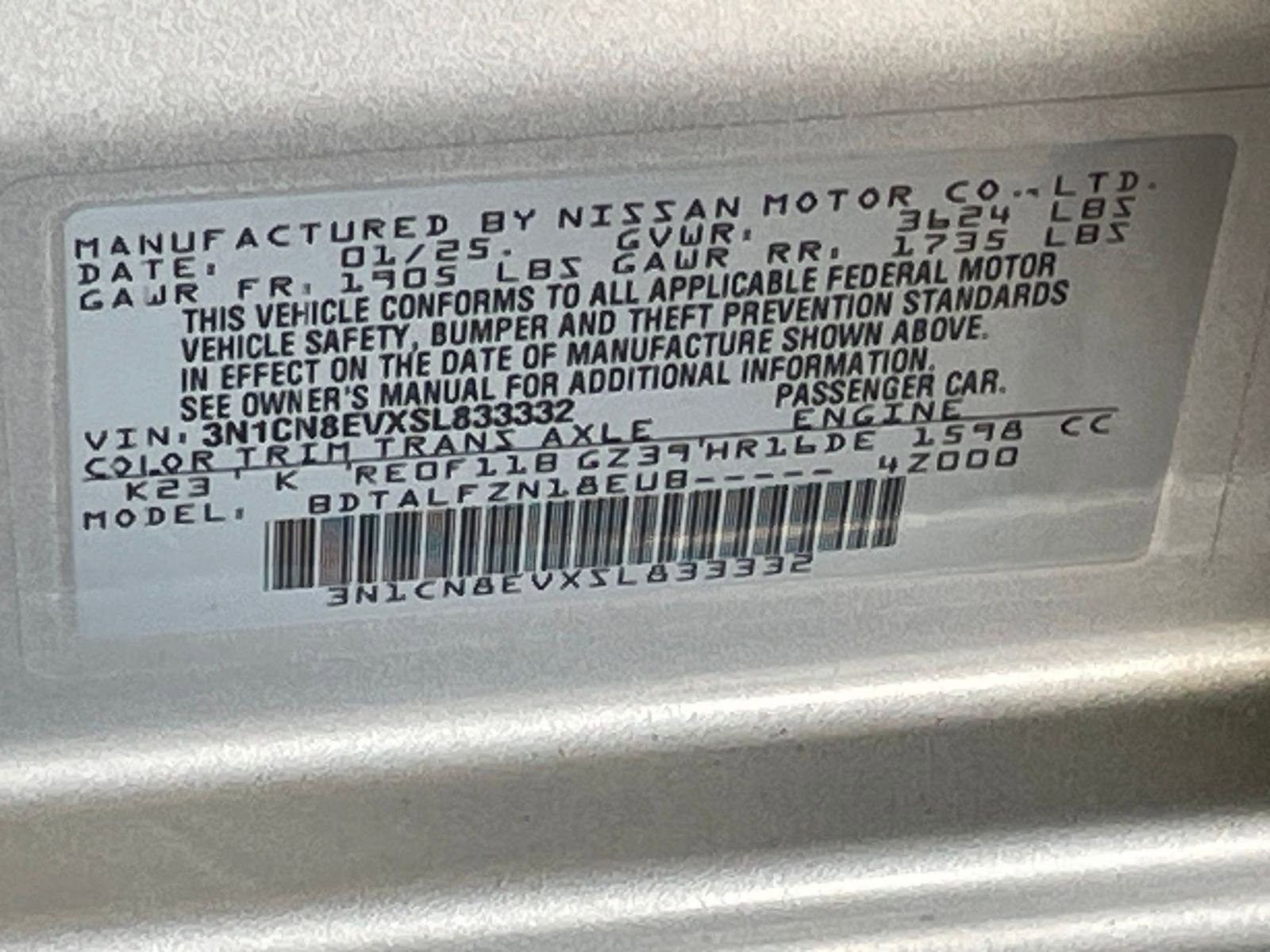 Thumbnail: 2025 Nissan Versa - 27