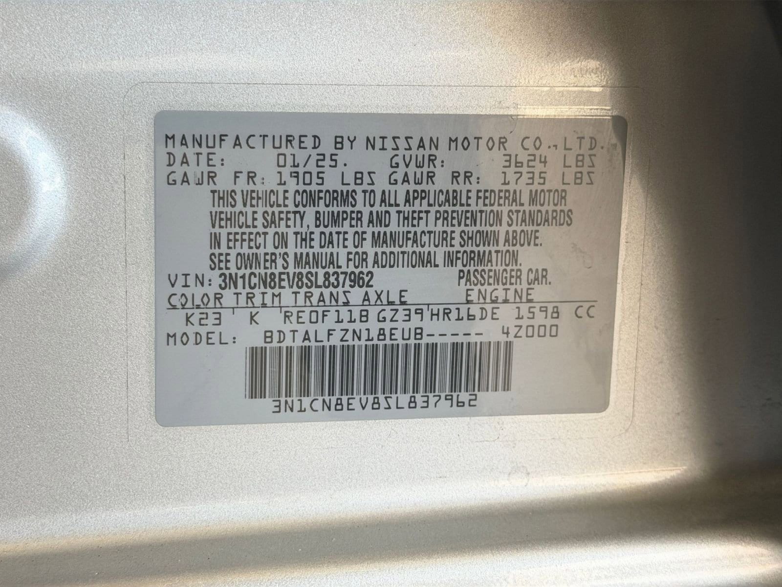 Thumbnail: 2025 Nissan Versa - 27