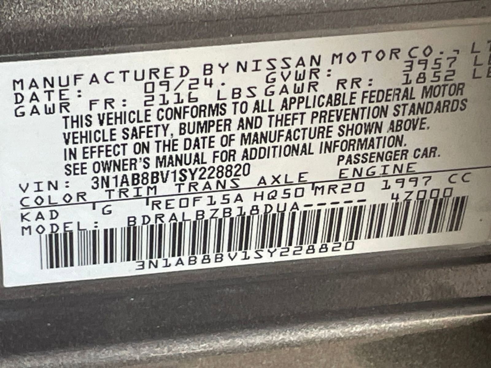 Thumbnail: 2025 Nissan Sentra - 27