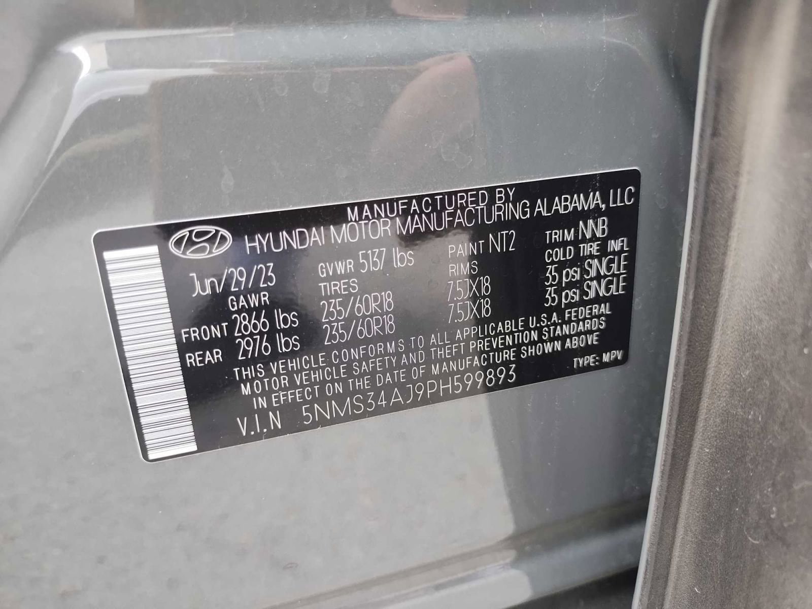 2023 Hyundai Santa Fe SEL 10