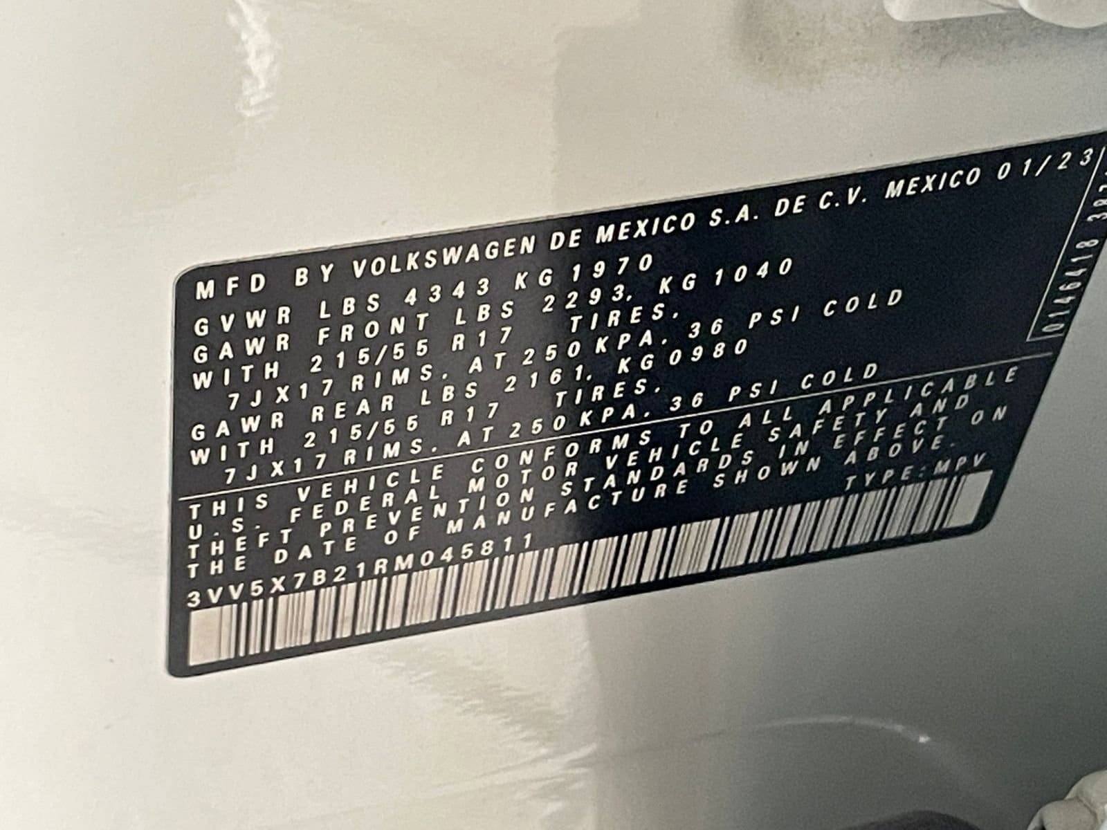 2024 Volkswagen Taos S 18