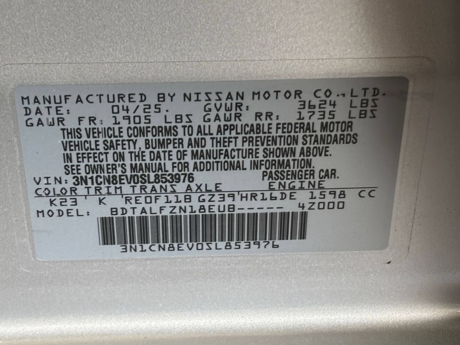 Thumbnail: 2025 Nissan Versa - 26
