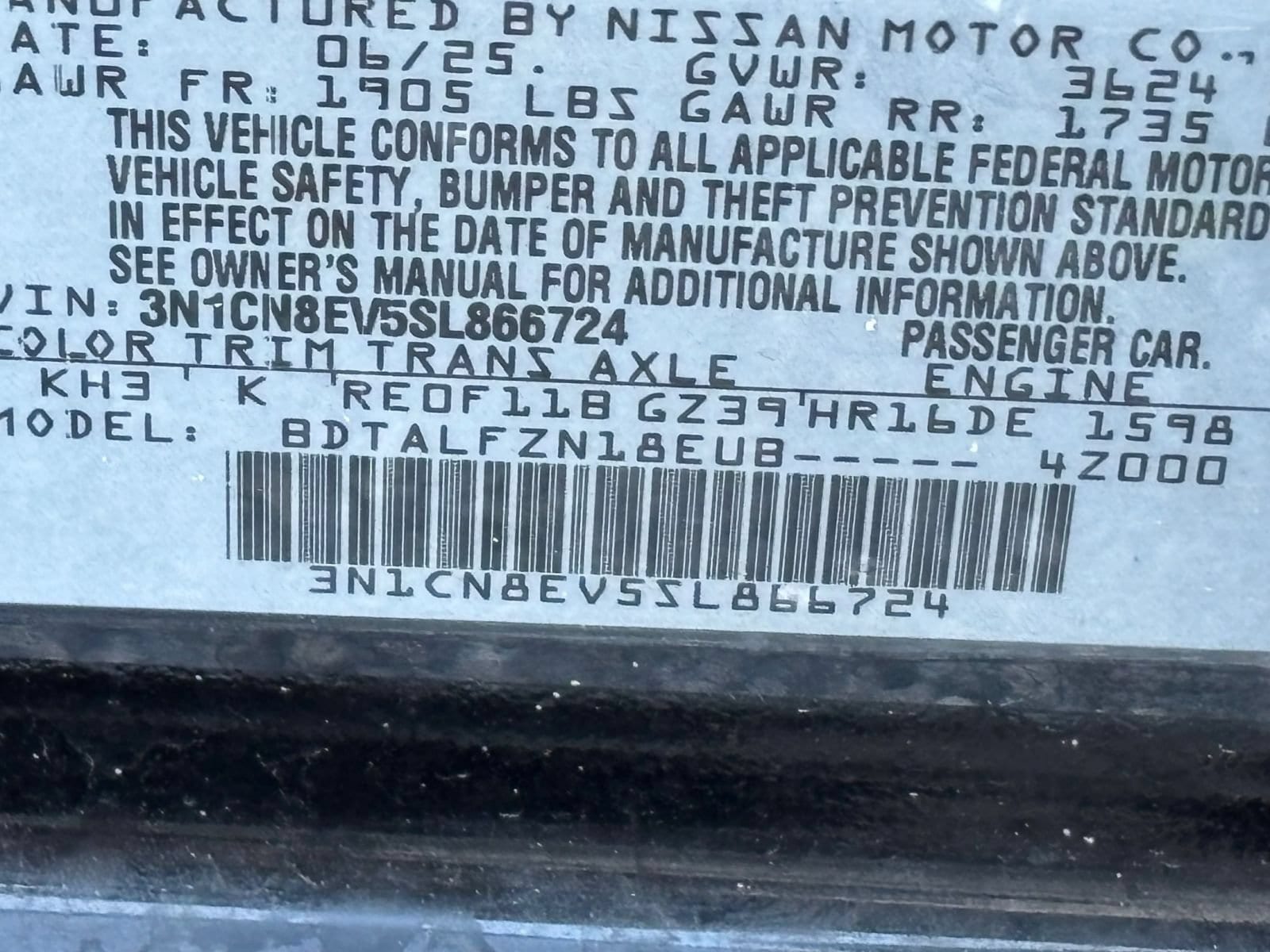 Thumbnail: 2025 Nissan Versa - 14