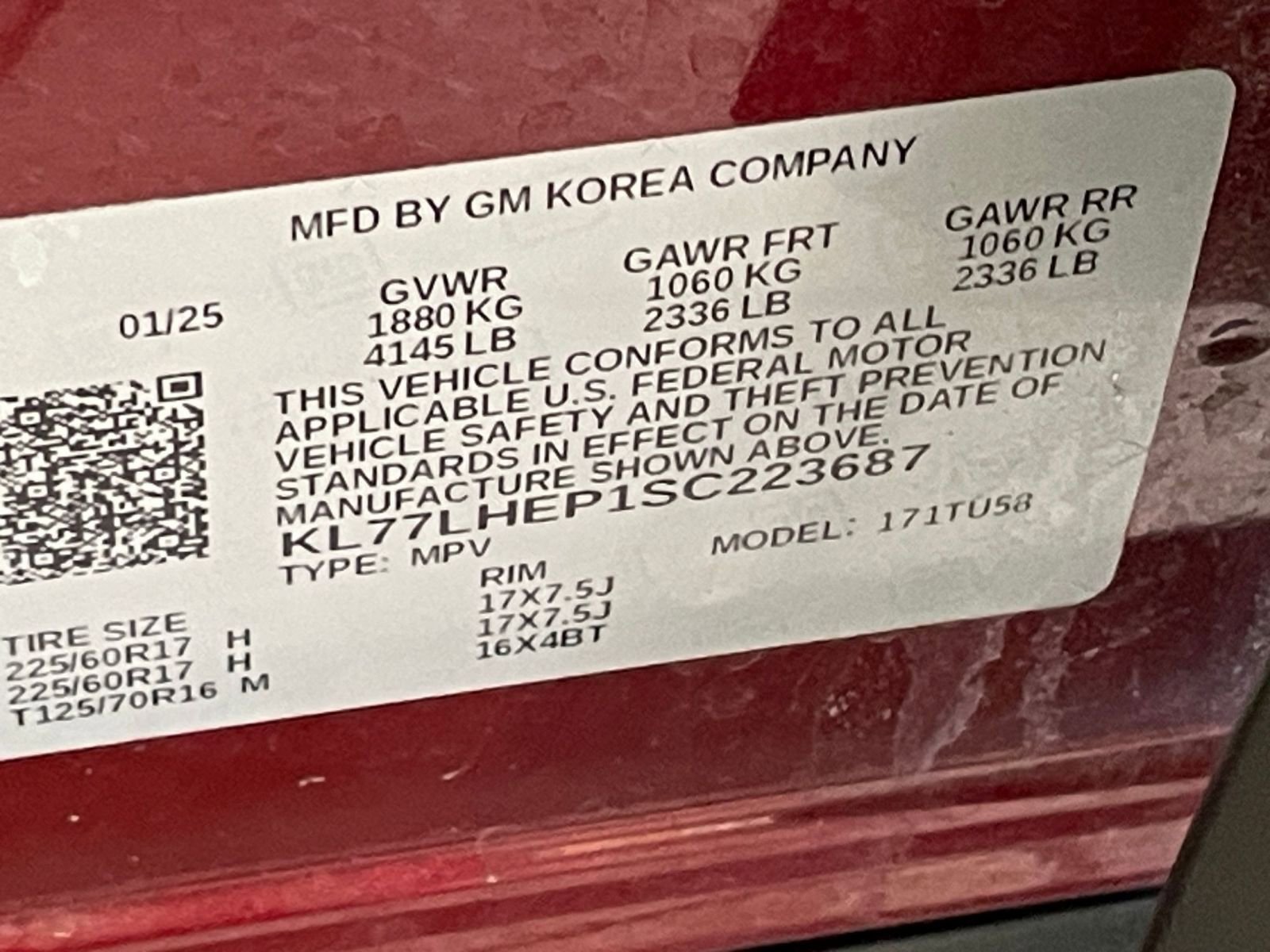 Thumbnail: 2025 Chevrolet Trax - 27