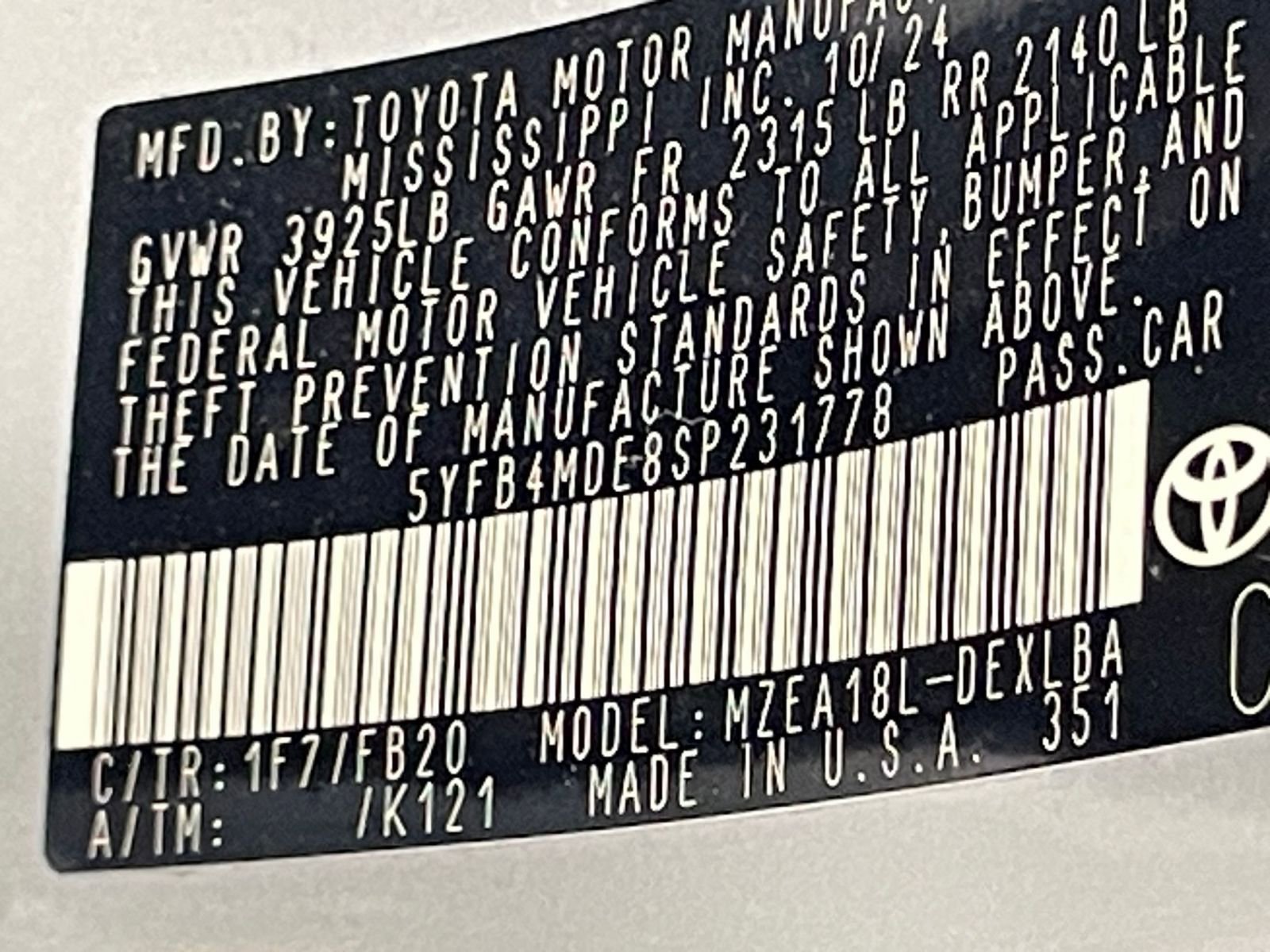 Thumbnail: 2025 Toyota Corolla - 27