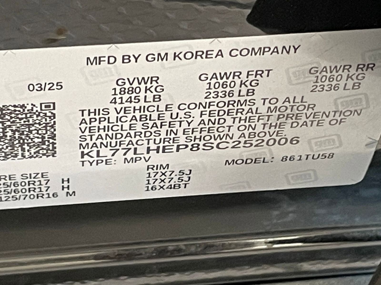 Thumbnail: 2025 Chevrolet Trax - 28