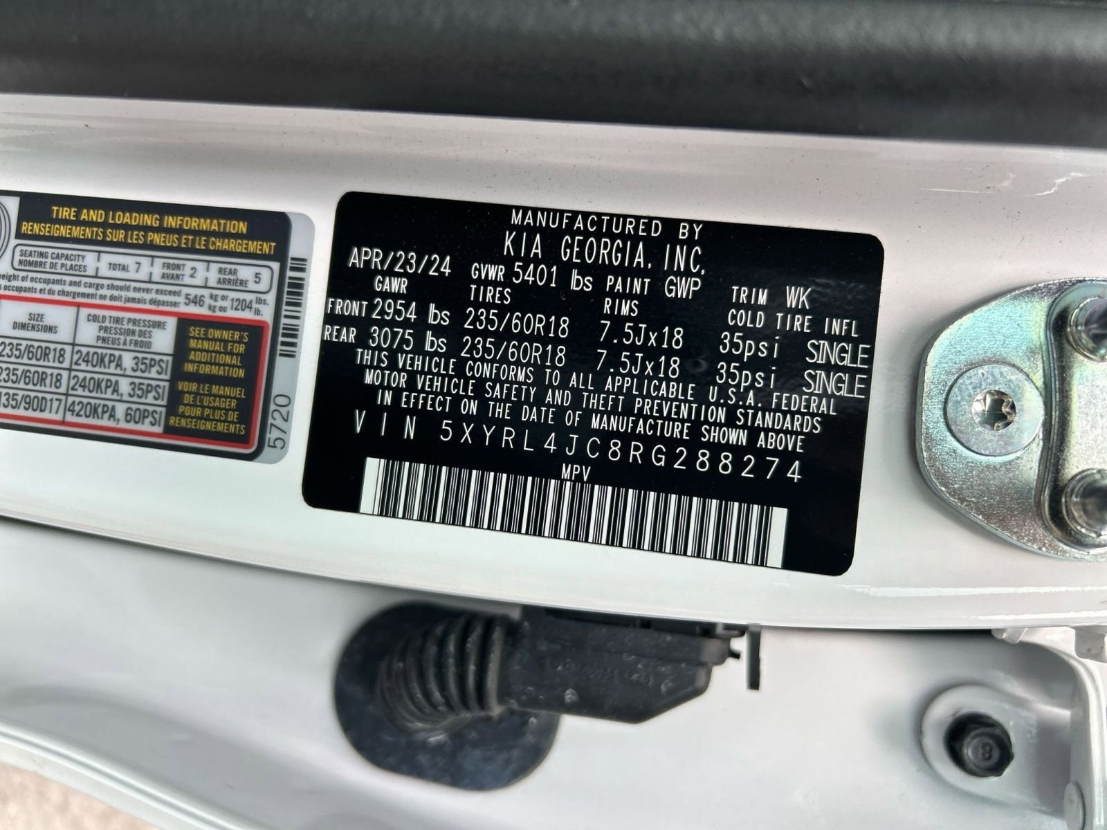 Thumbnail: 2024 Kia Sorento - 9