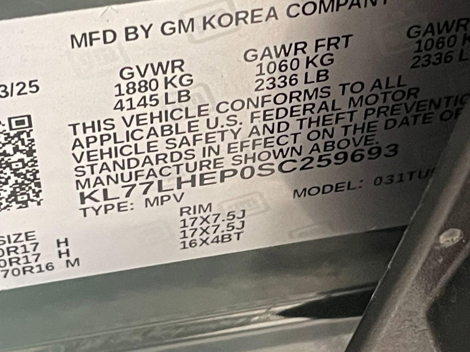 Thumbnail: 2025 Chevrolet Trax - 27