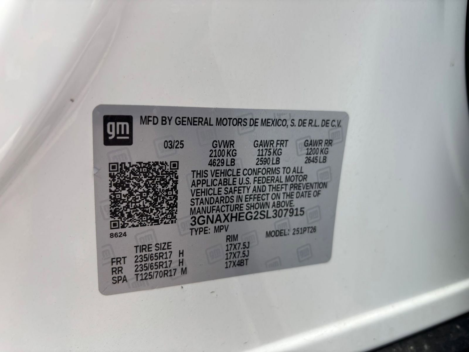Thumbnail: 2025 Chevrolet Equinox - 10