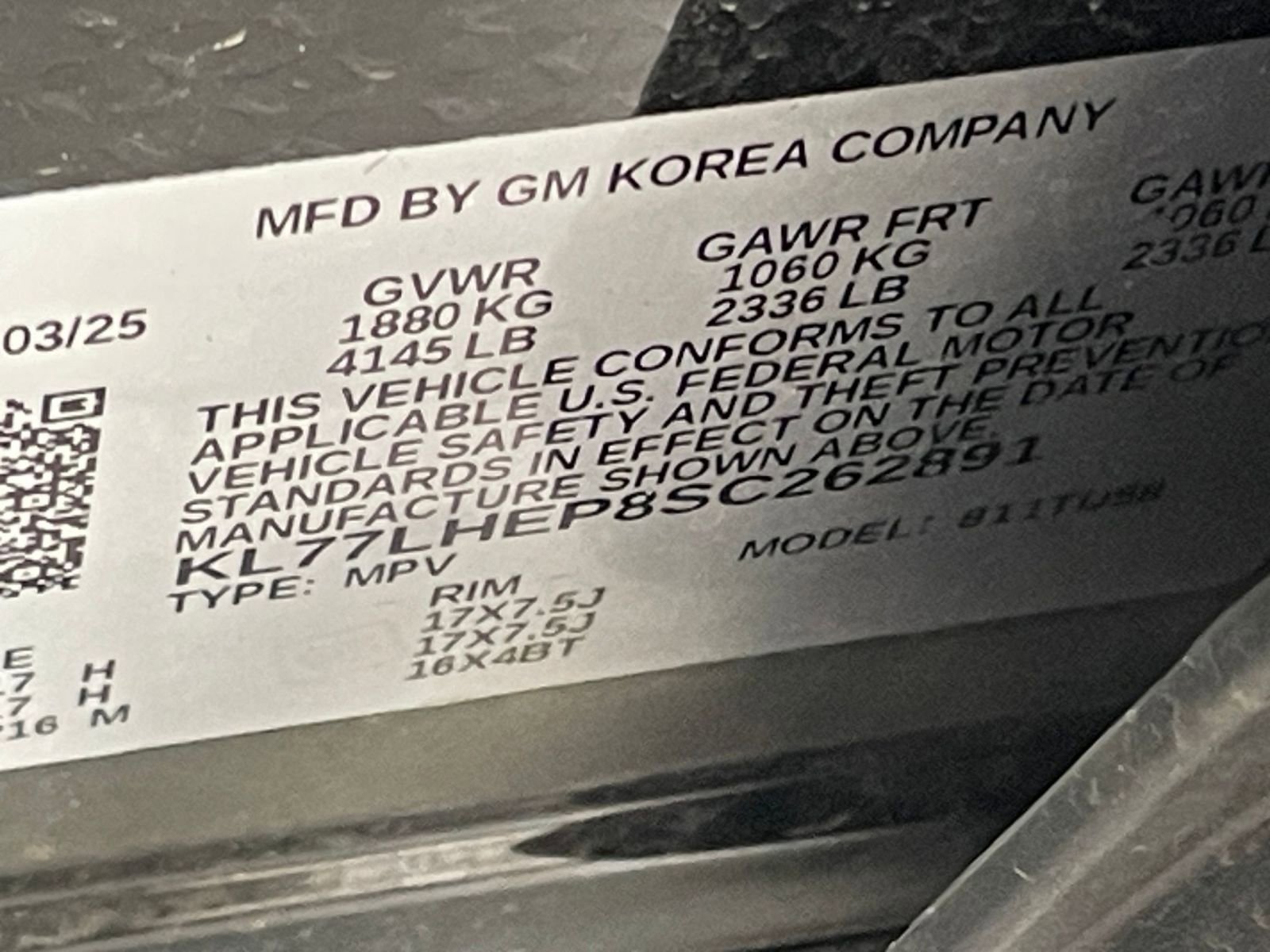 Thumbnail: 2025 Chevrolet Trax - 28