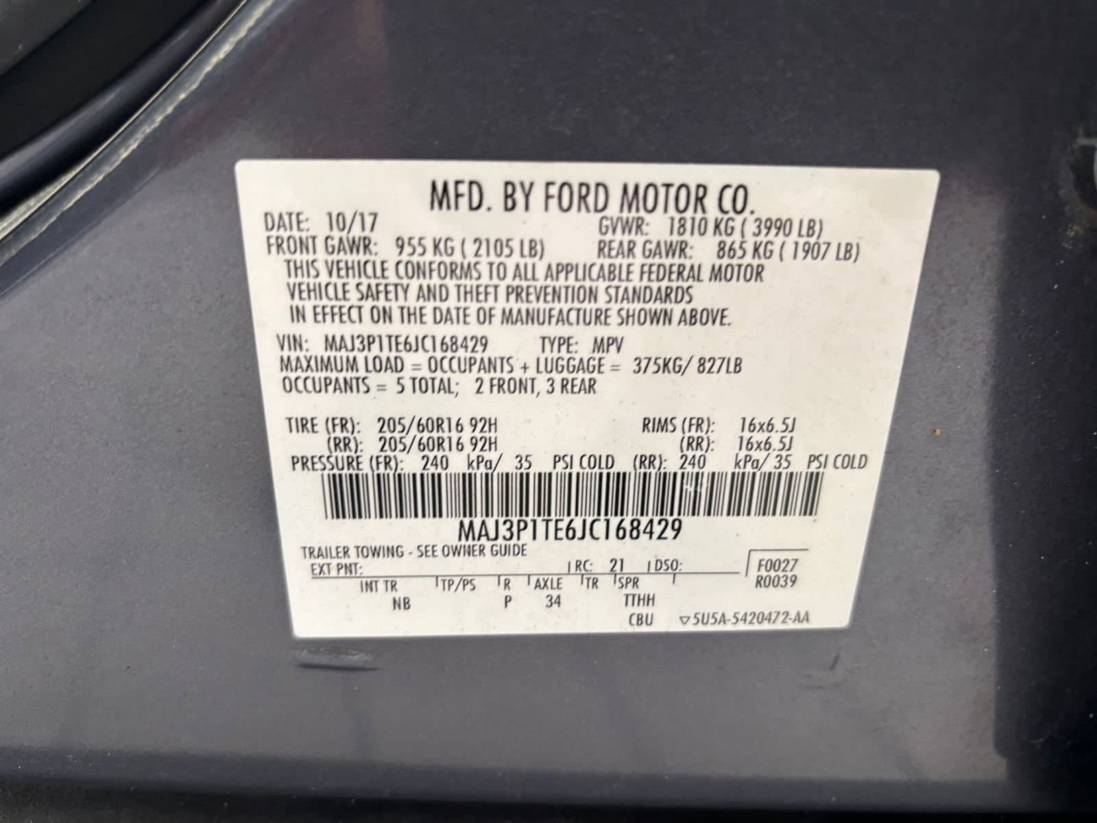 Thumbnail: 2018 Ford EcoSport - 10