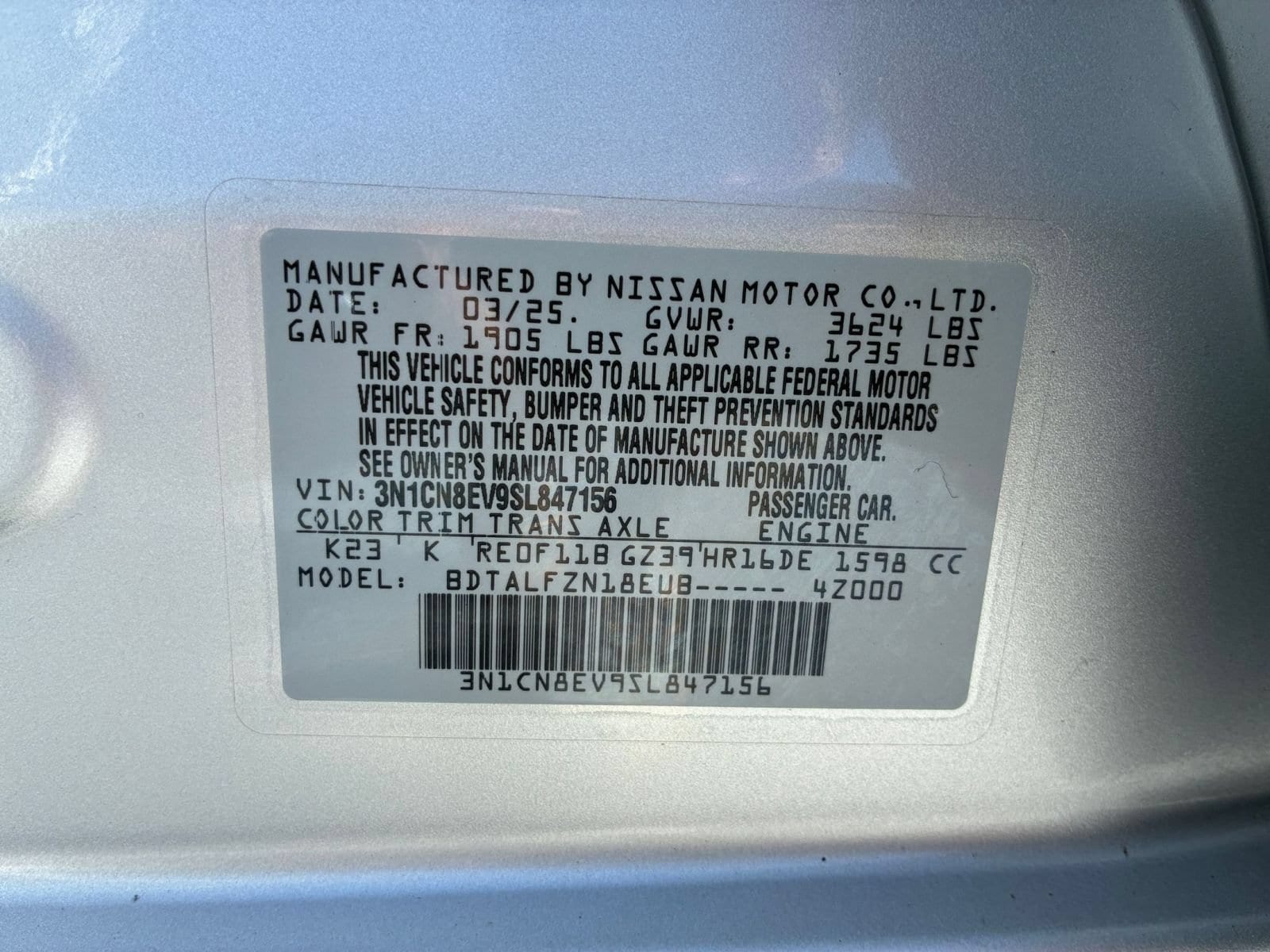 Thumbnail: 2025 Nissan Versa - 26