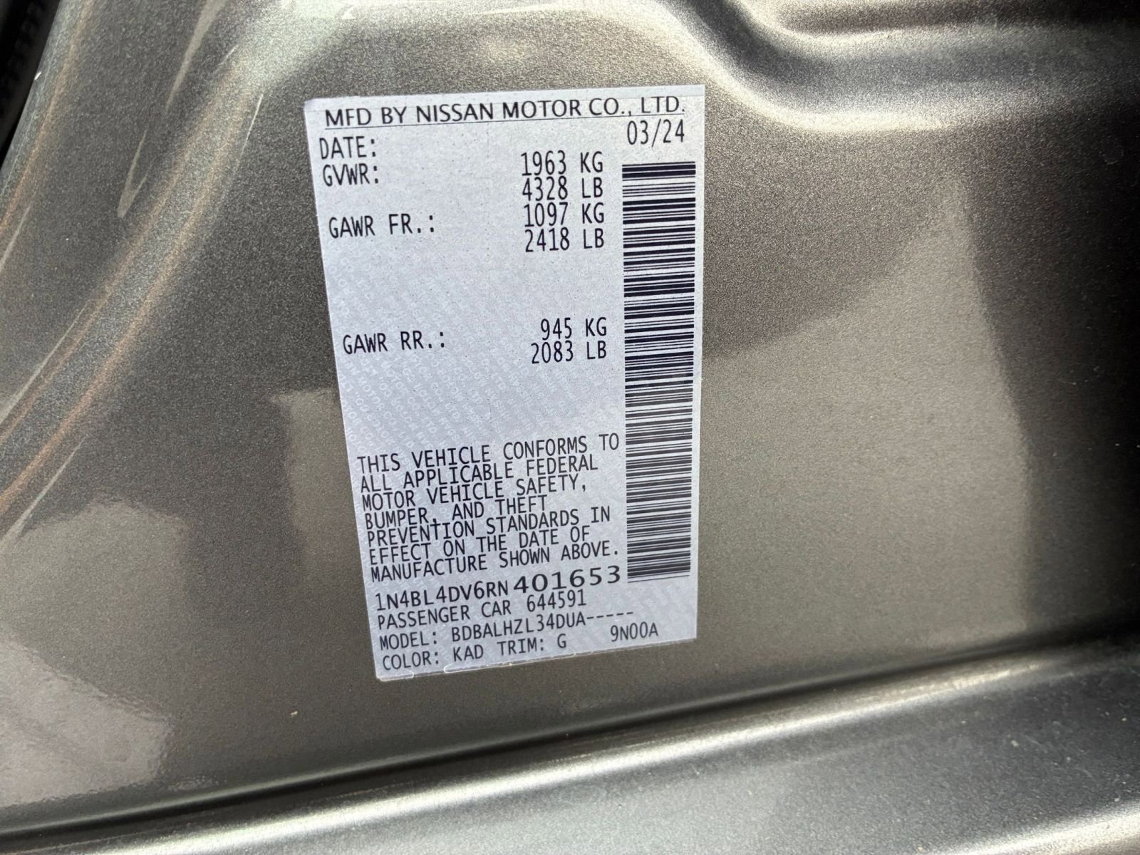 Thumbnail: 2024 Nissan Altima - 29