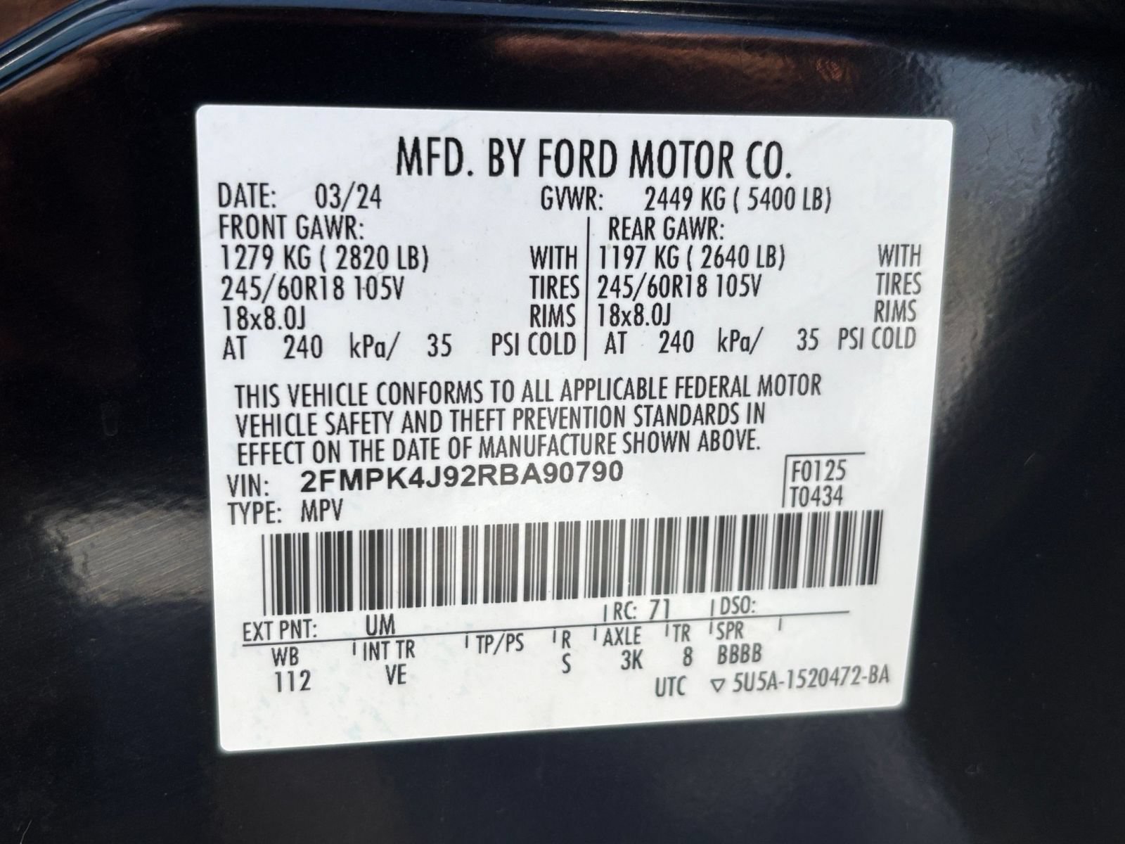 Thumbnail: 2024 Ford Edge - 29