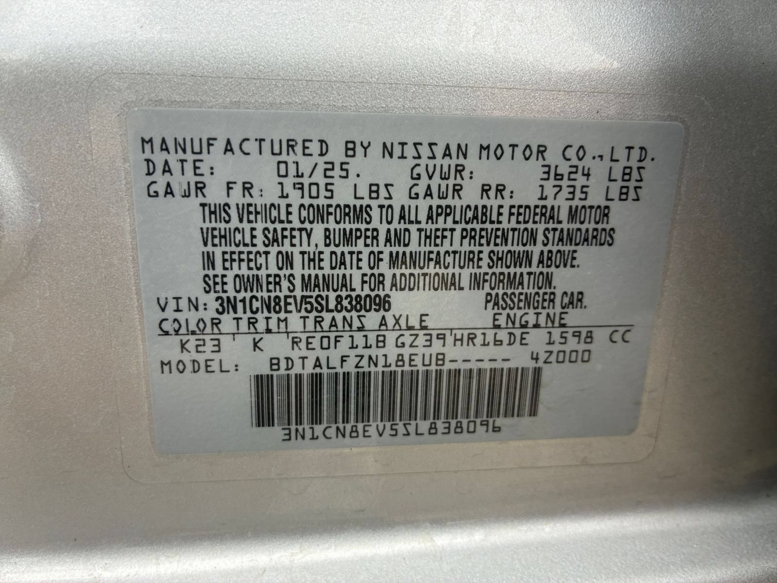 Thumbnail: 2025 Nissan Versa - 22