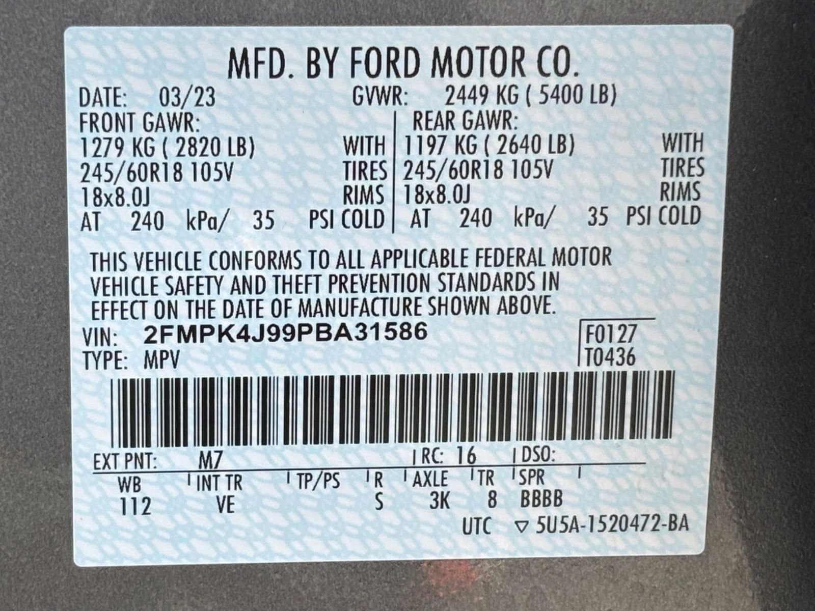 2023 Ford Edge SEL 29