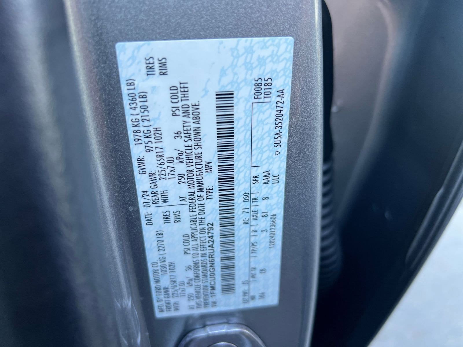 Thumbnail: 2024 Ford Escape - 31