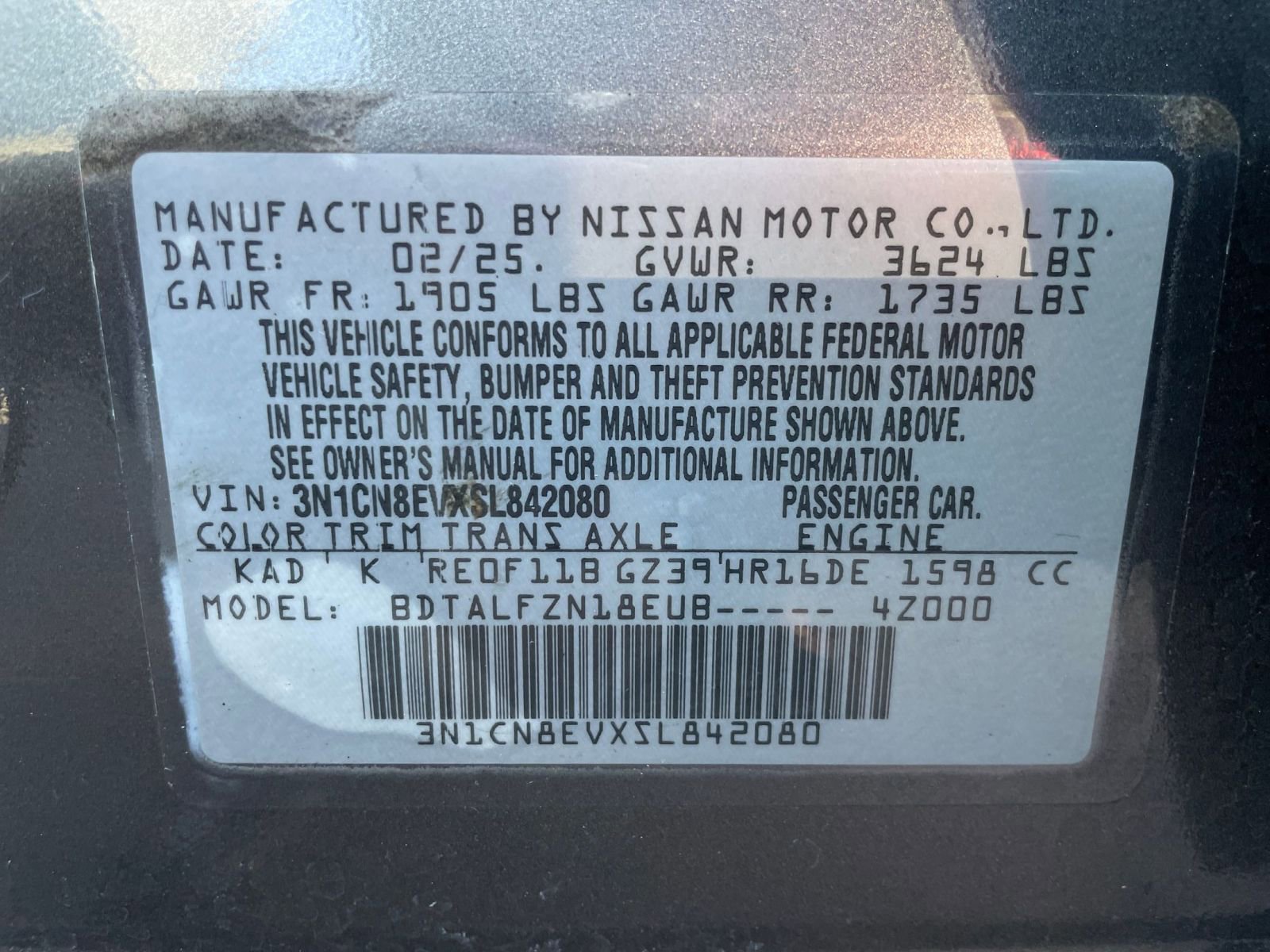 Thumbnail: 2025 Nissan Versa - 27